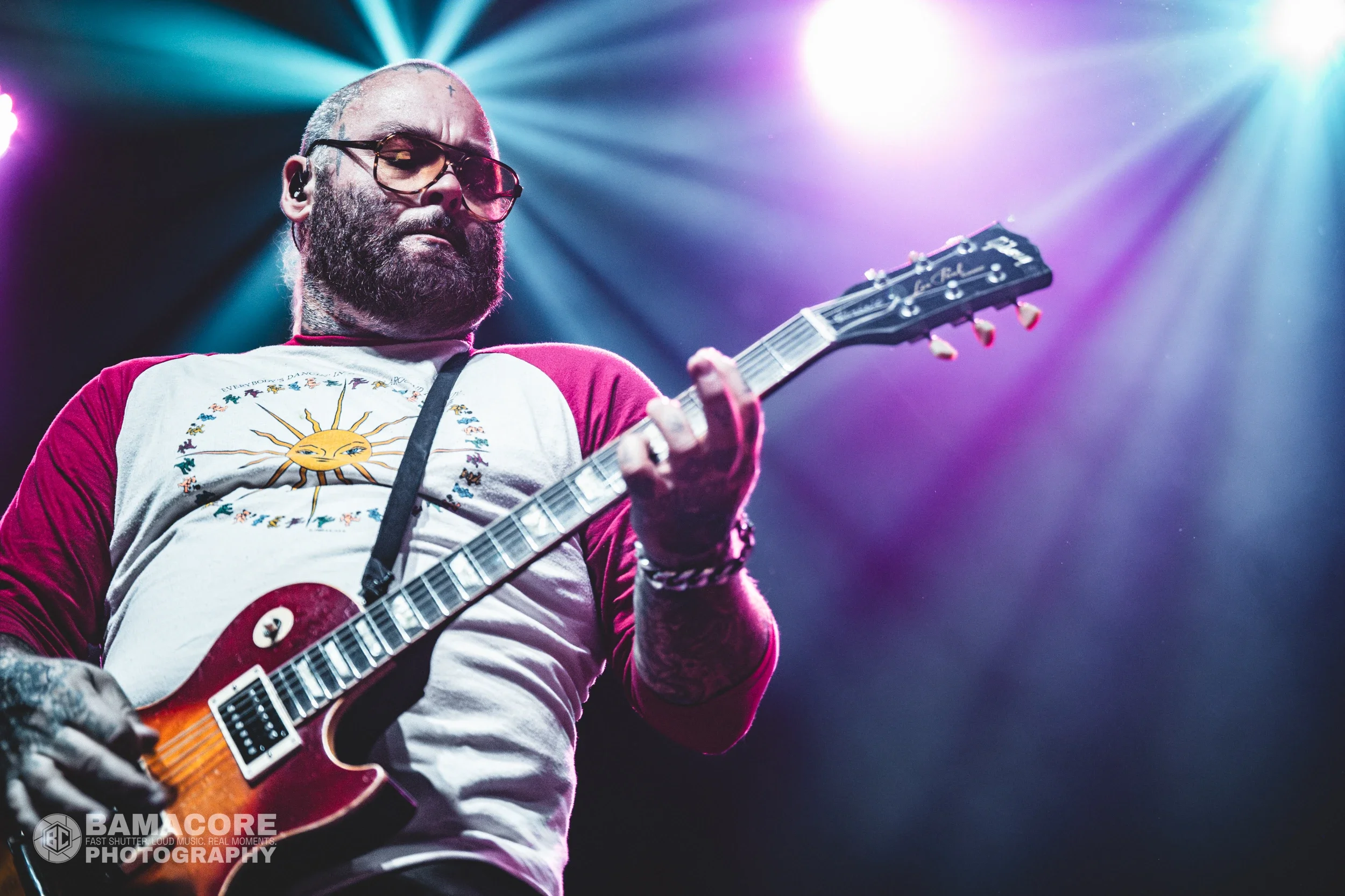 Thursday performing at Workplay, Birmingham AL — concert photography by Bamacore