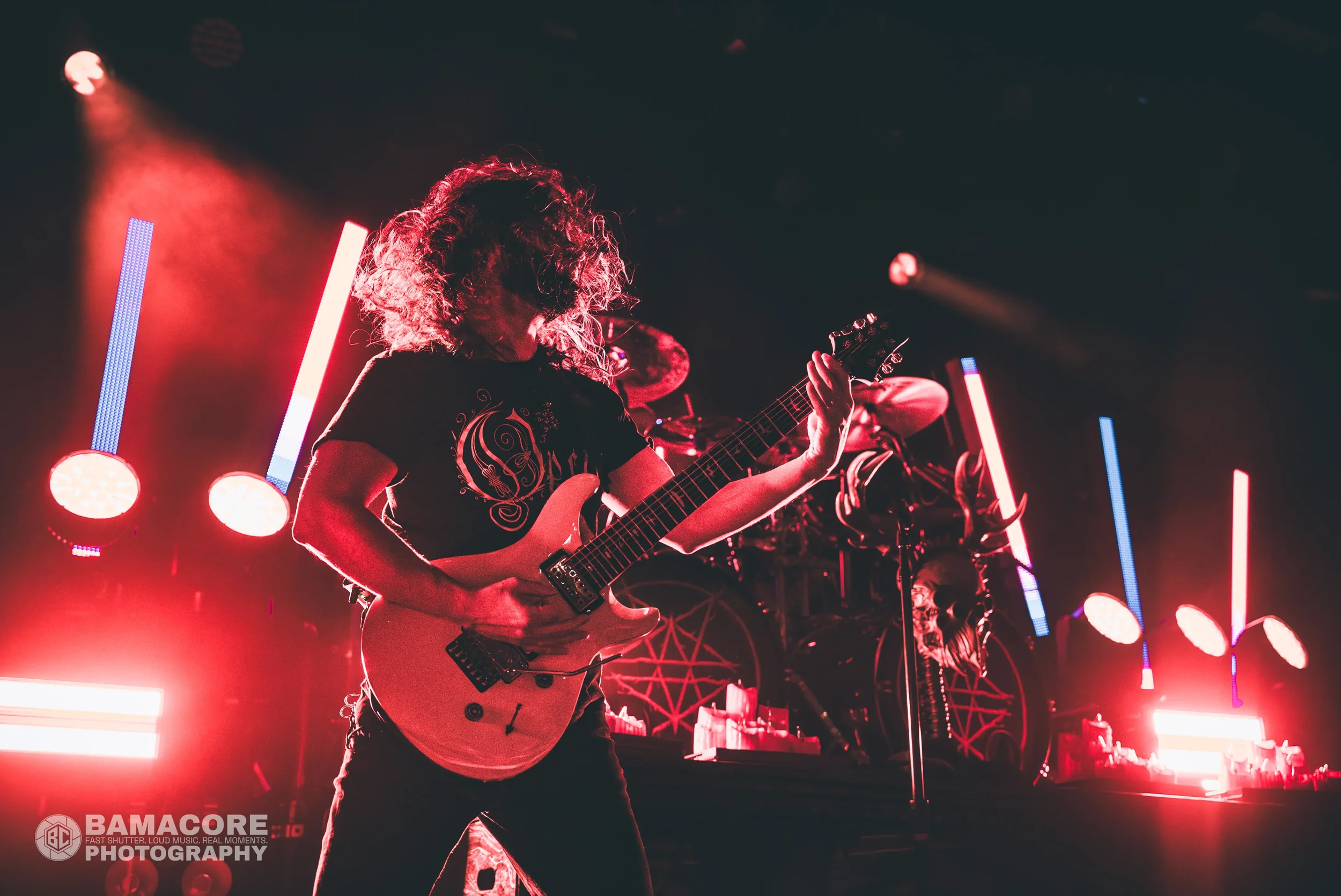 Whitechapel performing at Iron City, Birmingham AL — concert photography by Bamacore