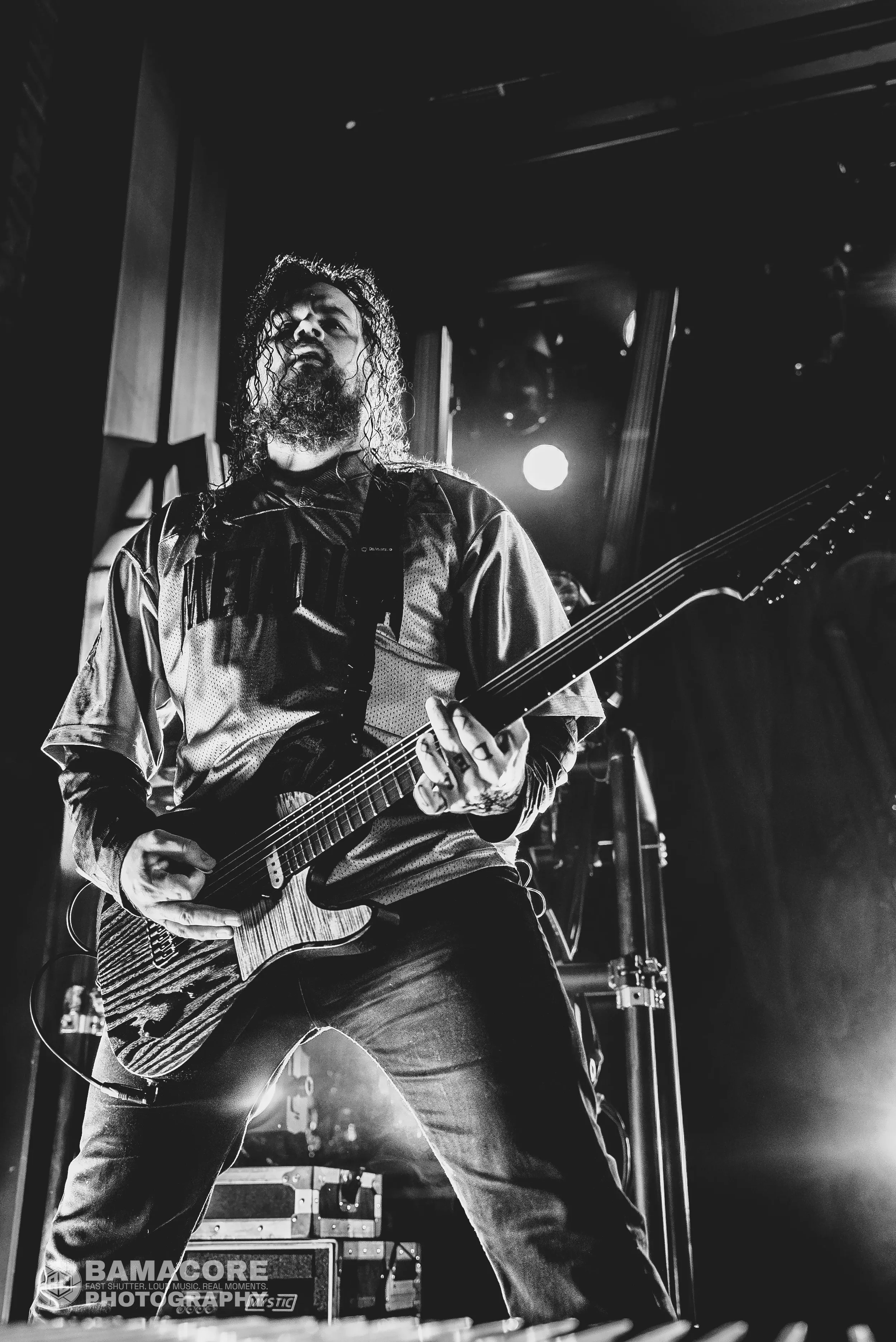 Whitechapel performing at Iron City, Birmingham AL — concert photography by Bamacore