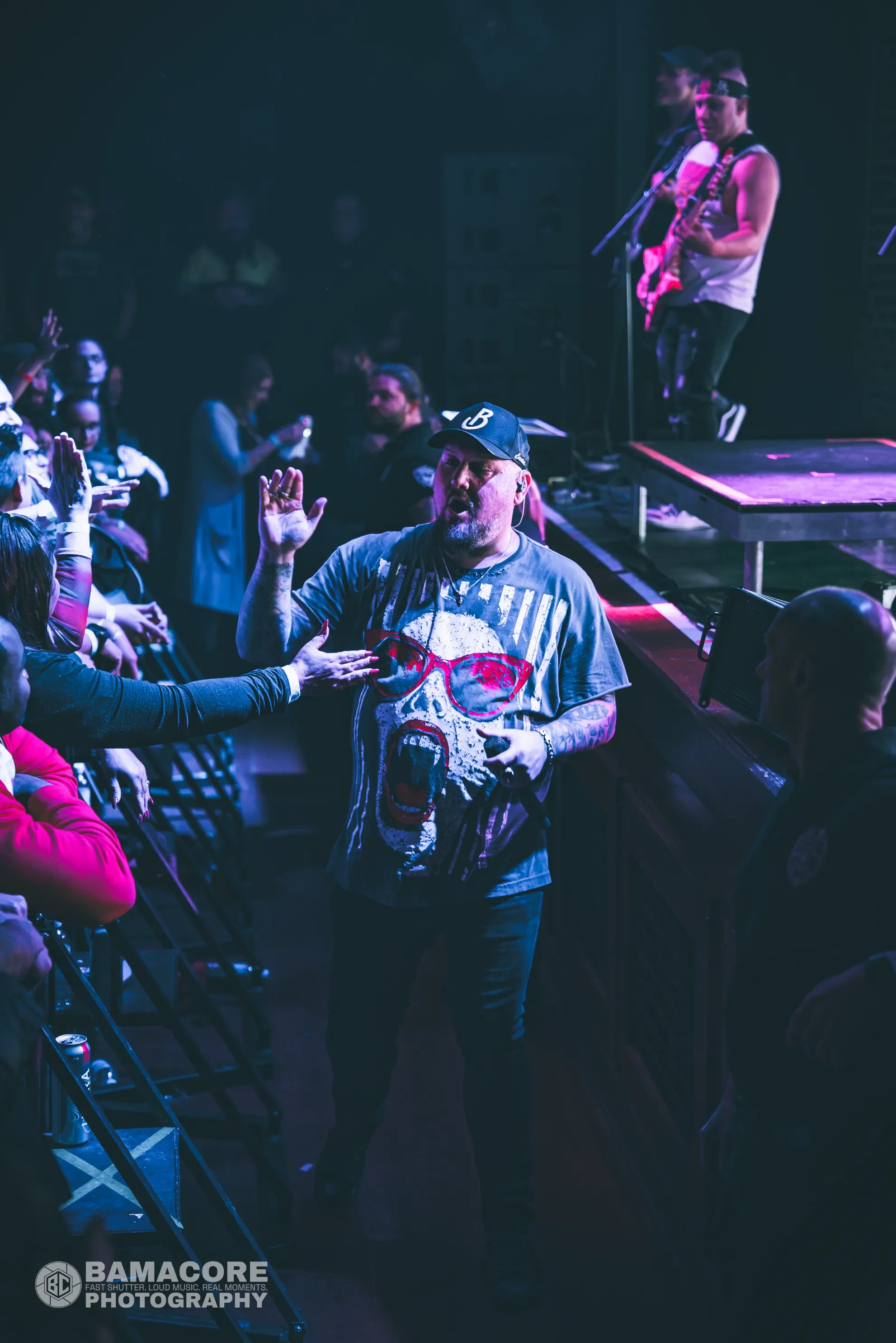 Atreyu performing at Iron City, Birmingham AL — concert photography by Bamacore