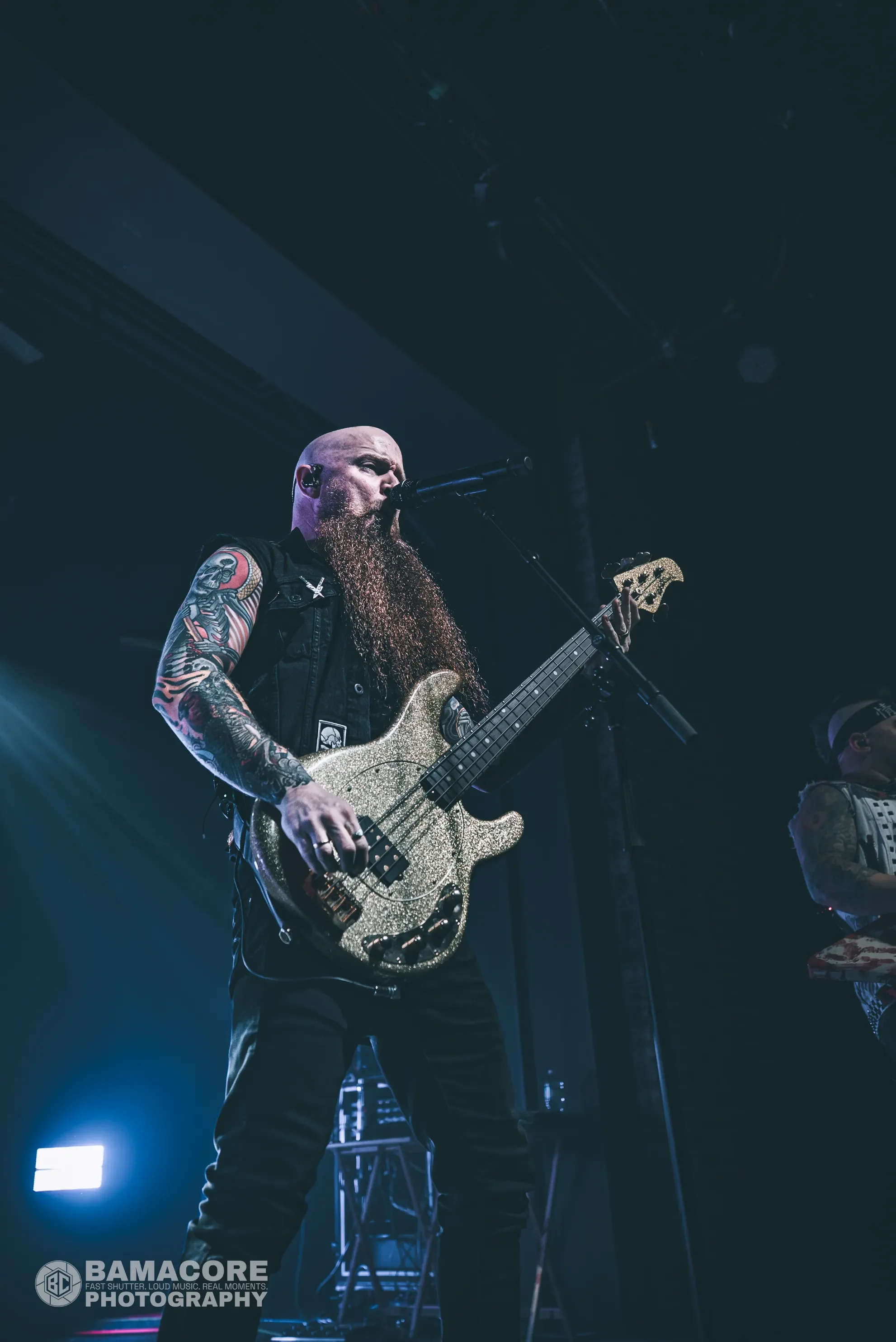 Atreyu performing at Iron City, Birmingham AL — concert photography by Bamacore