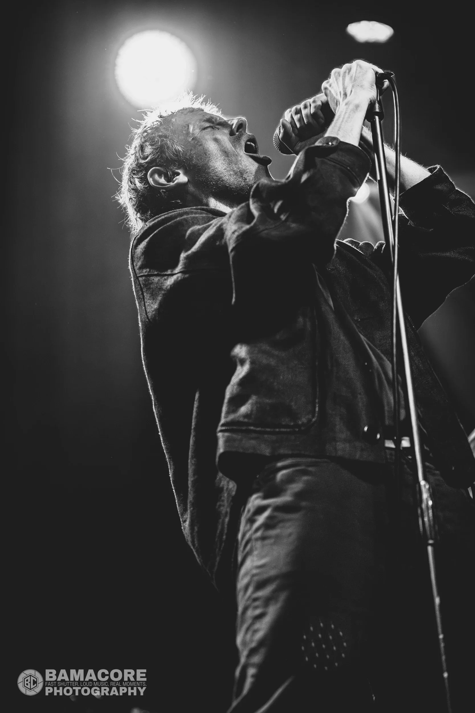 Thursday performing at Workplay, Birmingham AL — concert photography by Bamacore