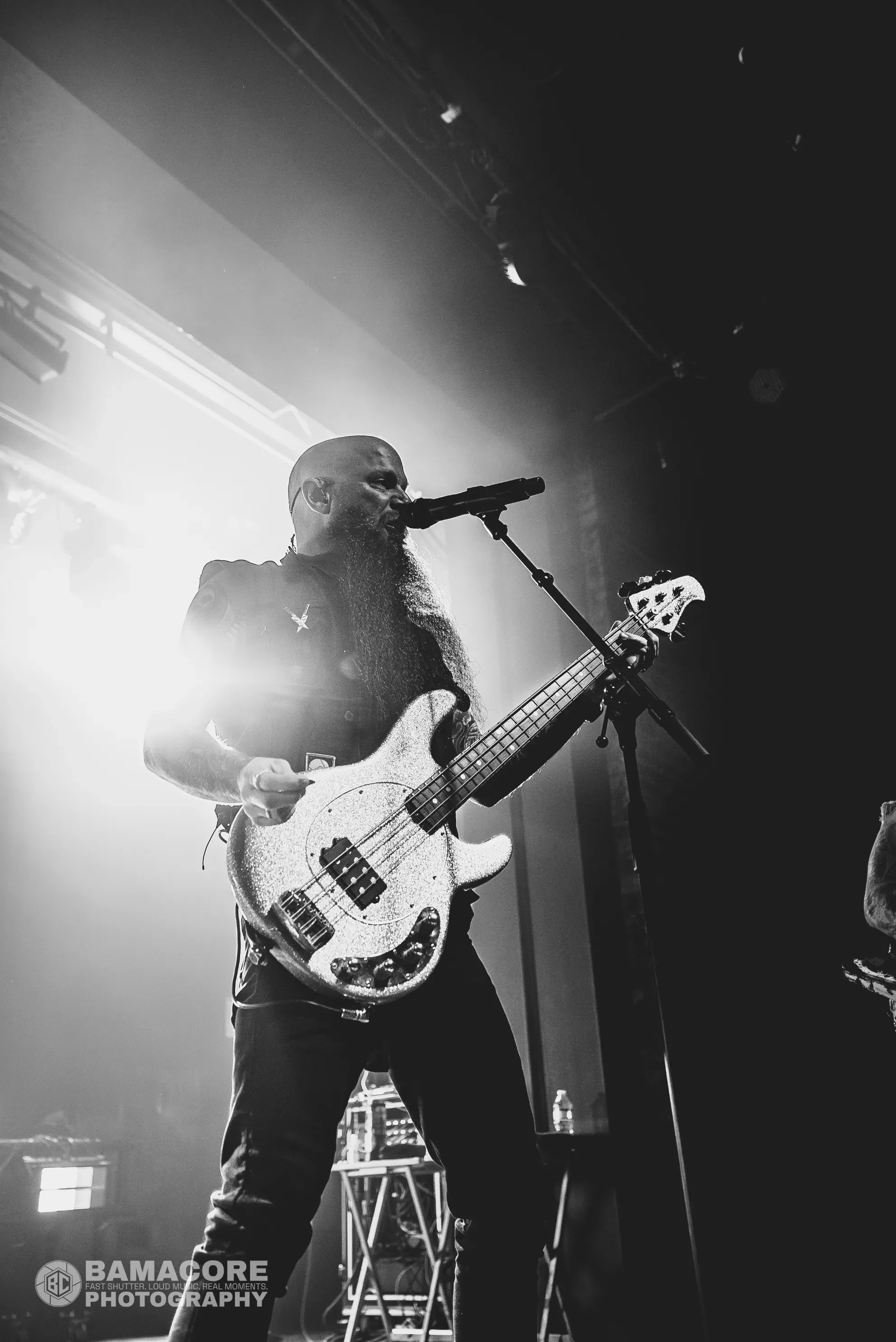 Atreyu performing at Iron City, Birmingham AL — concert photography by Bamacore