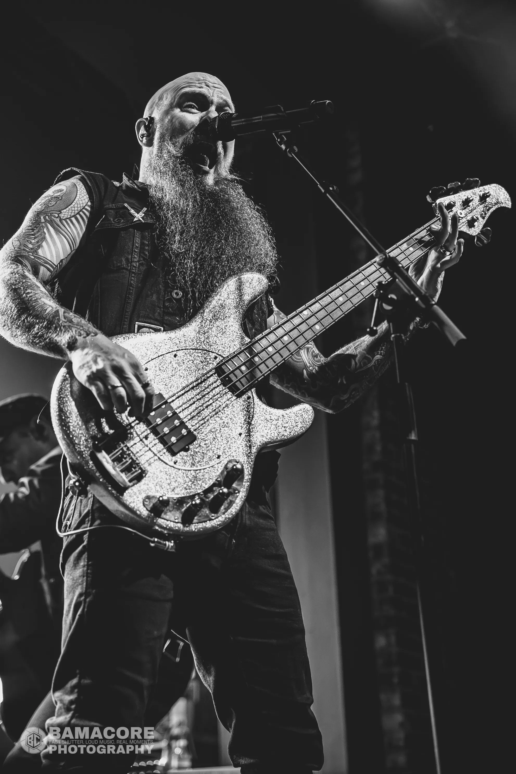 Atreyu performing at Iron City, Birmingham AL — concert photography by Bamacore