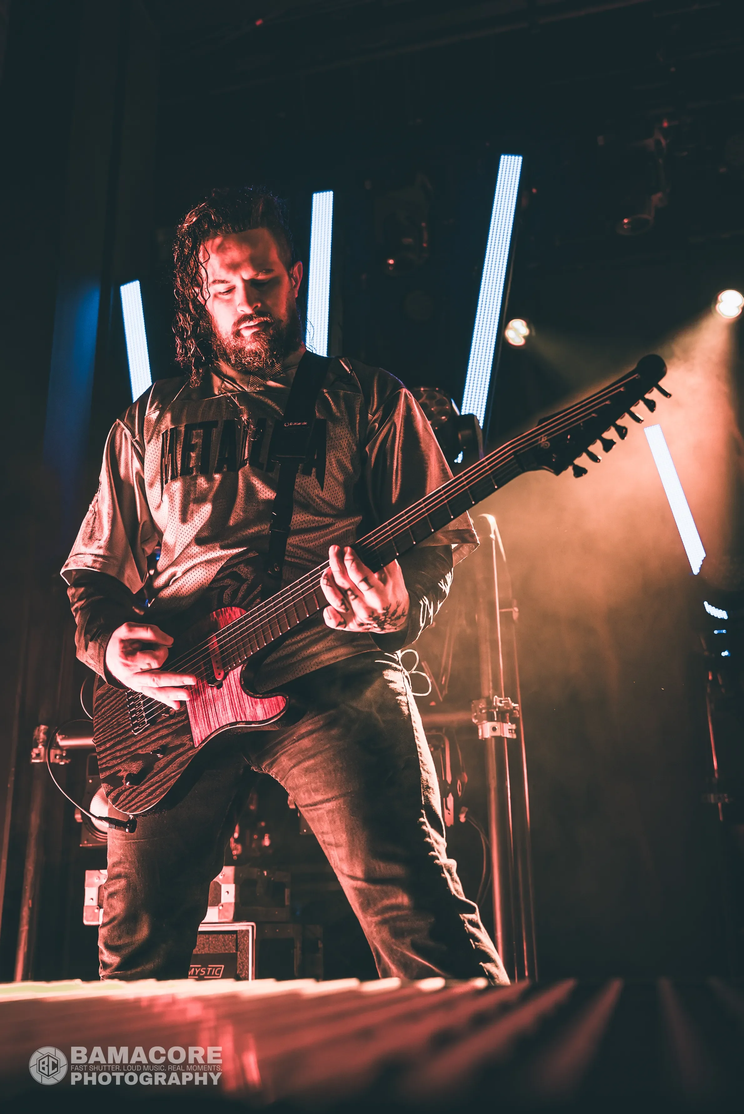 Whitechapel performing at Iron City, Birmingham AL — concert photography by Bamacore