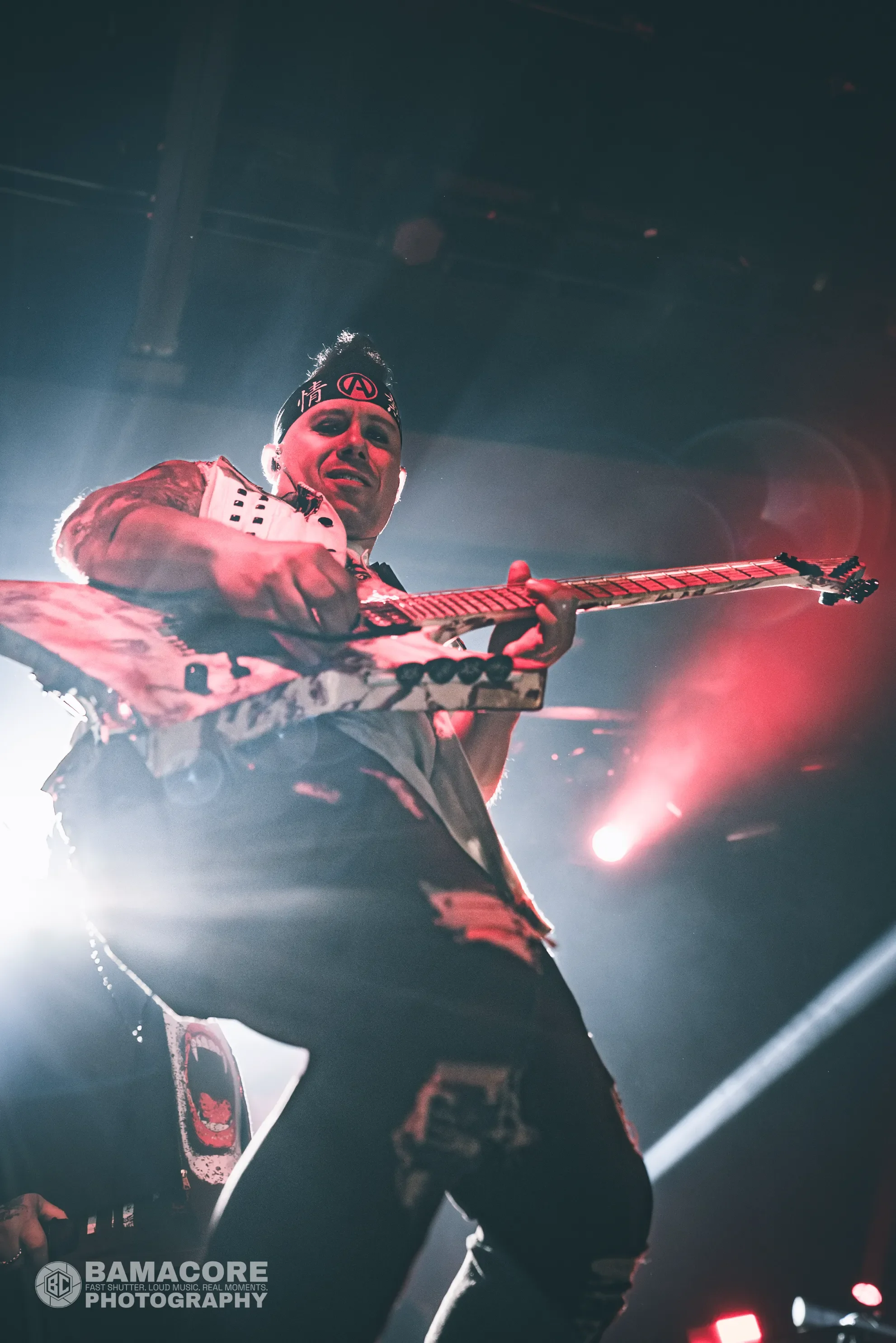 Atreyu performing at Iron City, Birmingham AL — concert photography by Bamacore