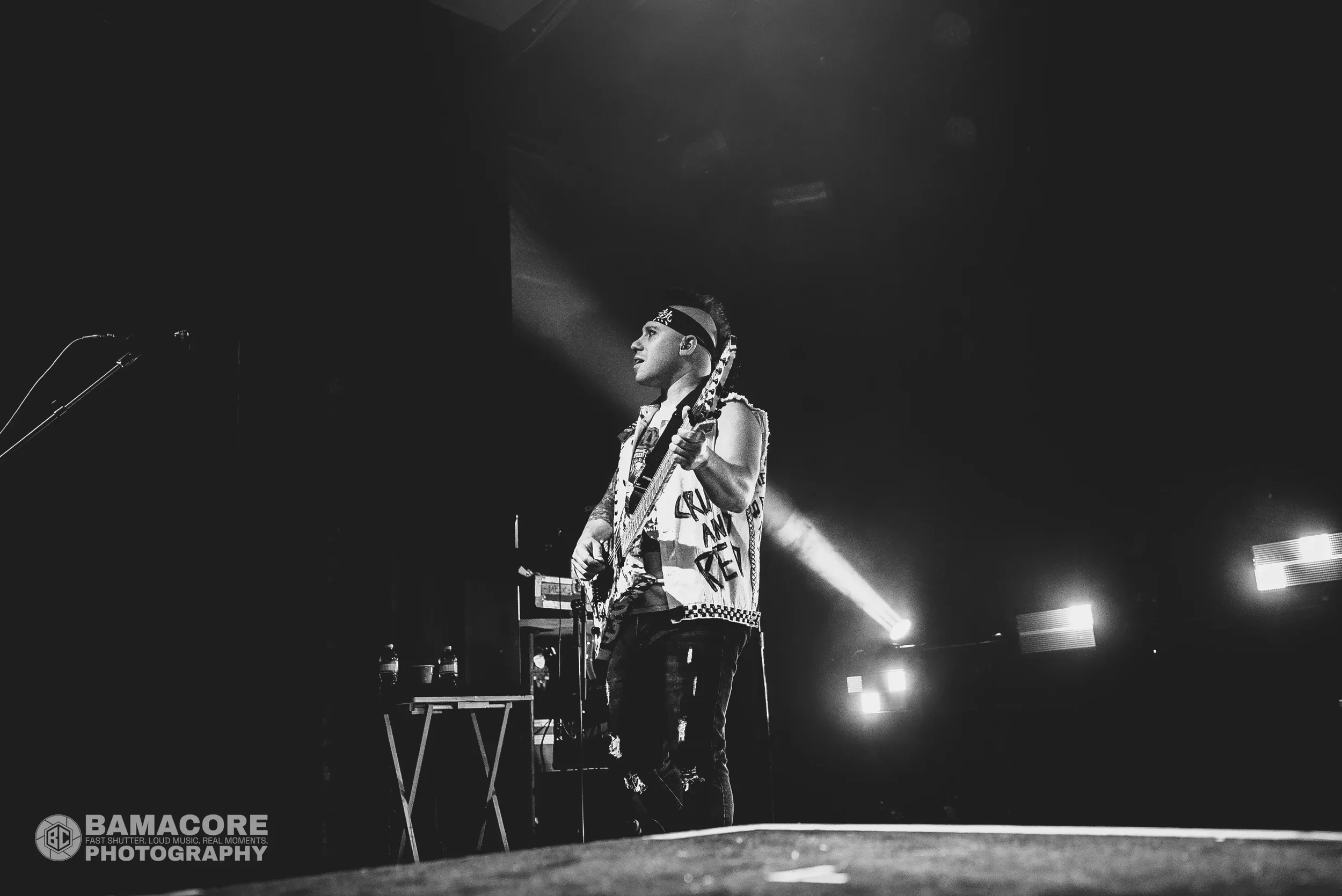 Atreyu performing at Iron City, Birmingham AL — concert photography by Bamacore