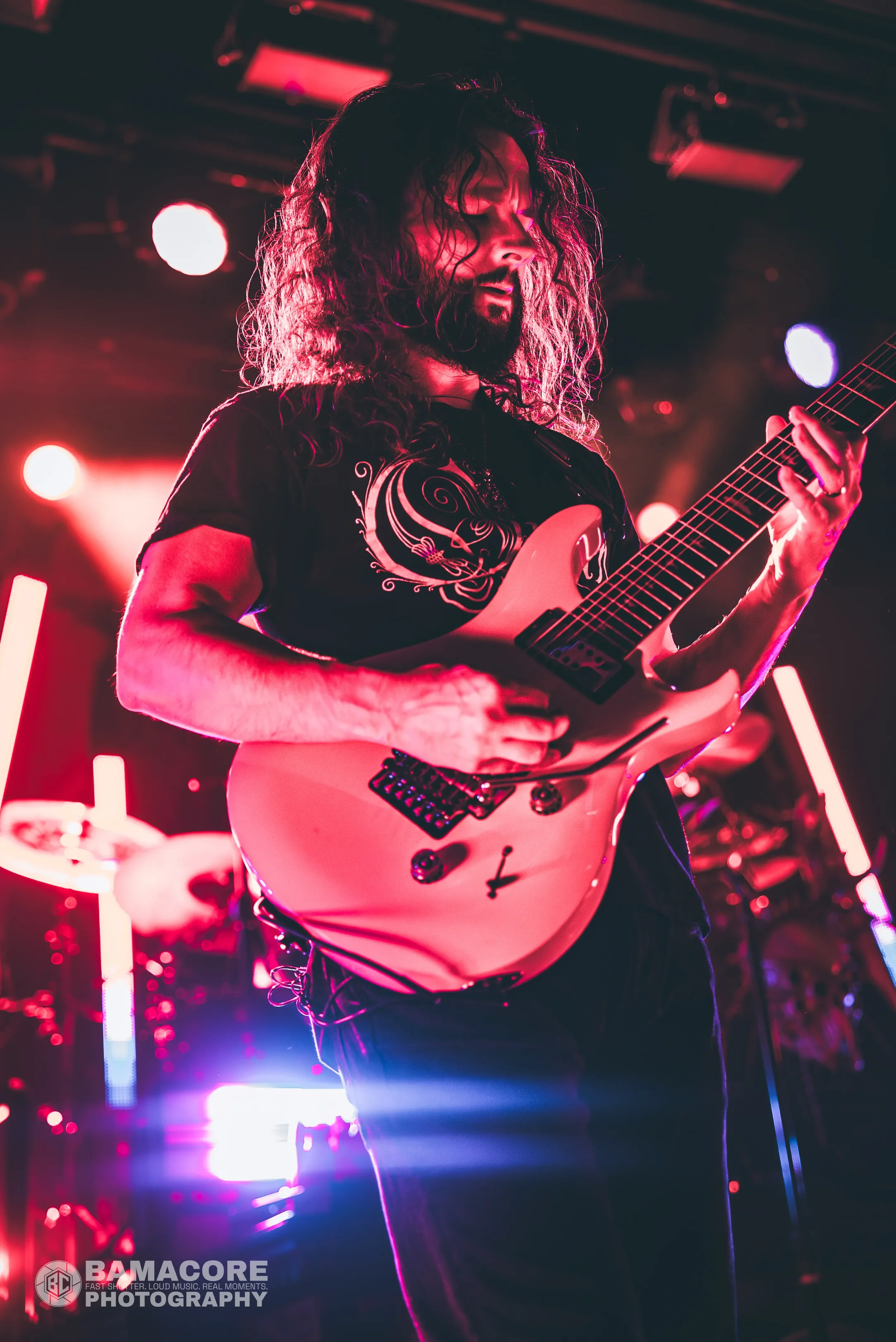 Whitechapel performing at Iron City, Birmingham AL — concert photography by Bamacore