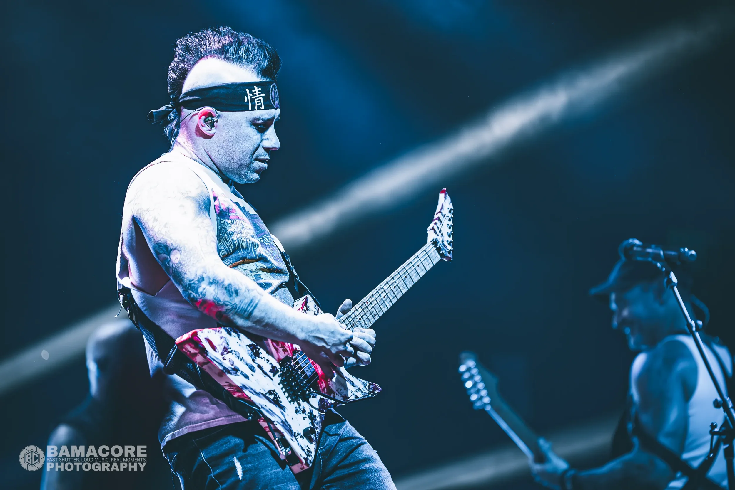 Atreyu performing at Iron City, Birmingham AL — concert photography by Bamacore