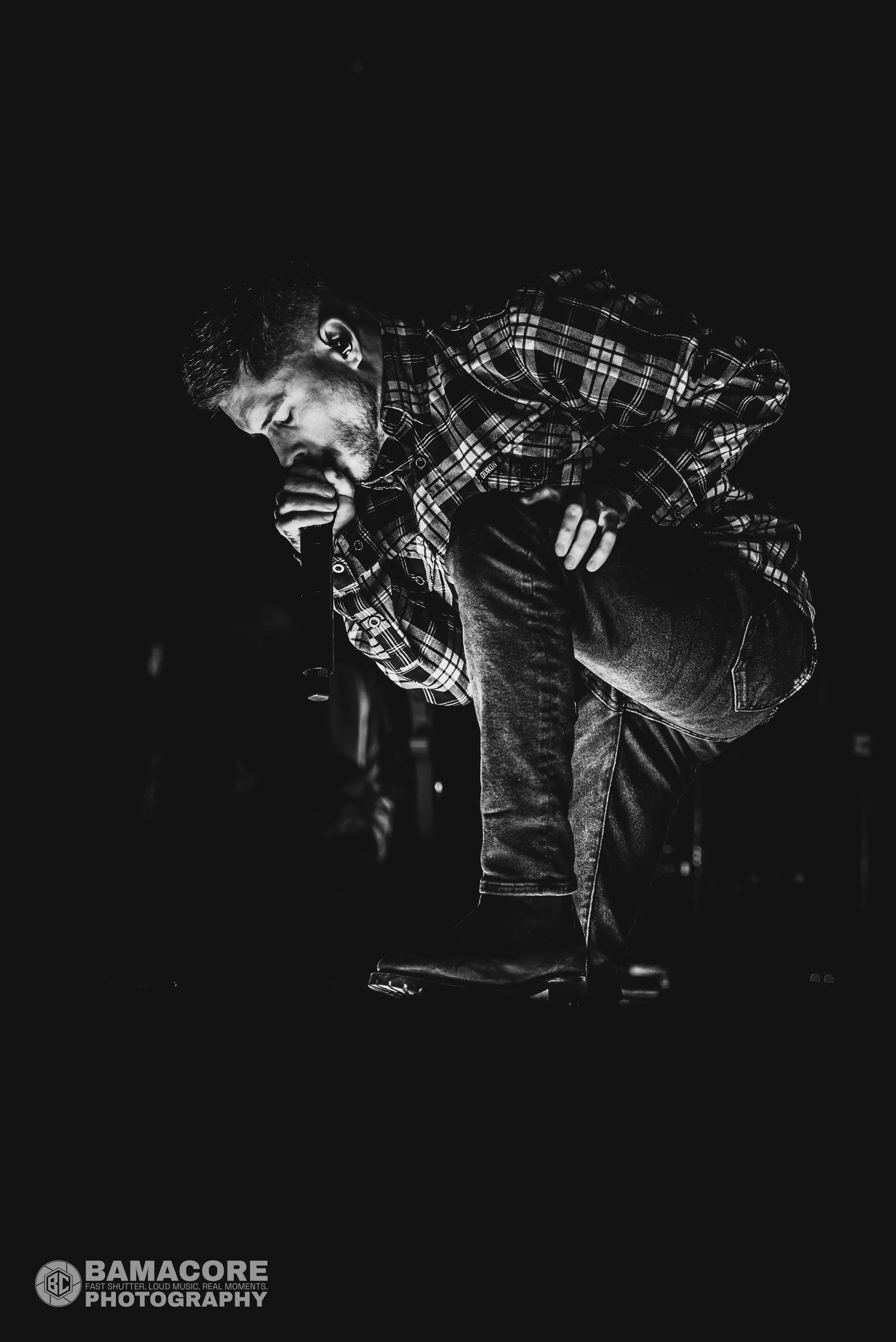 Whitechapel performing at Iron City, Birmingham AL — concert photography by Bamacore