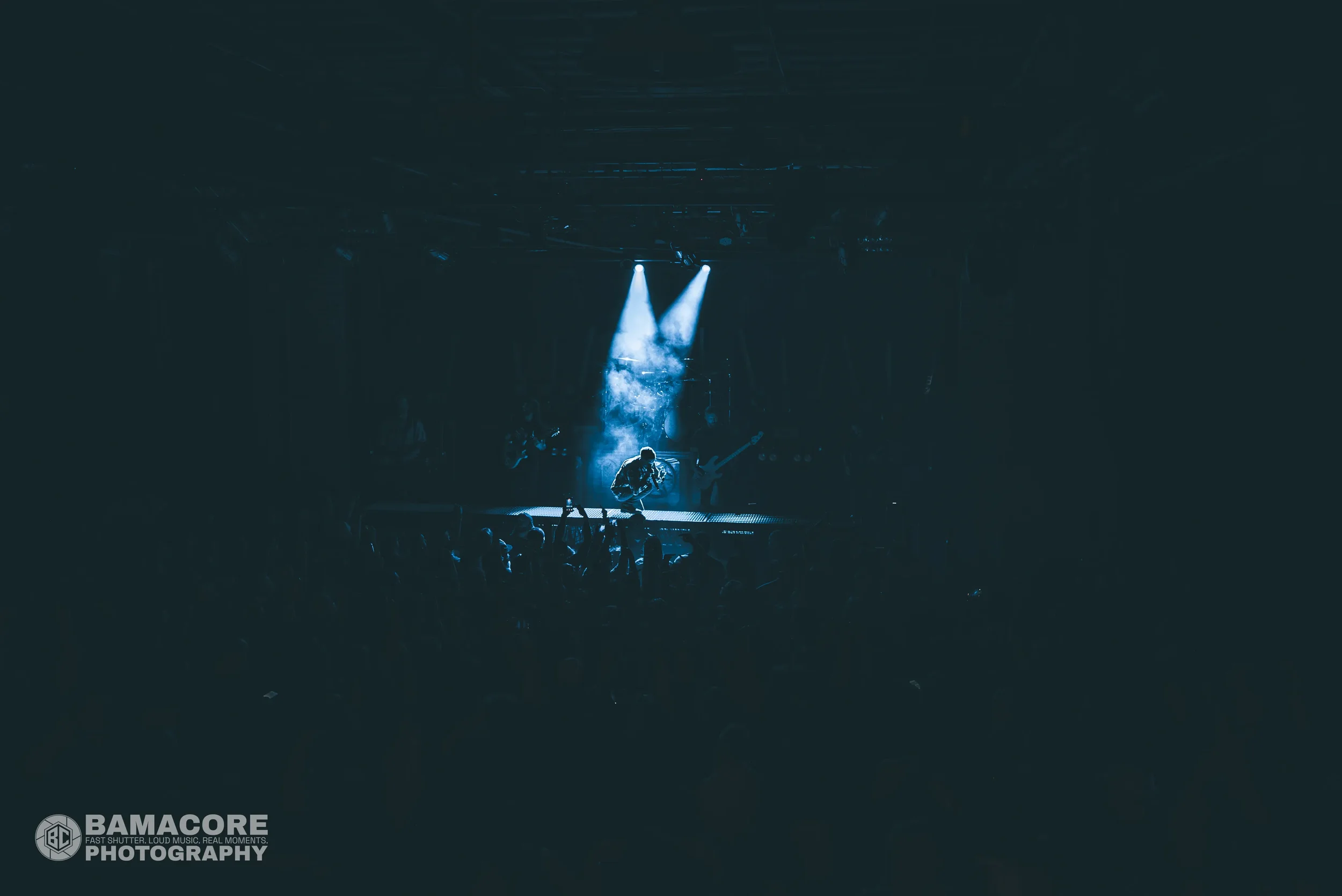 Whitechapel performing at Iron City, Birmingham AL — concert photography by Bamacore