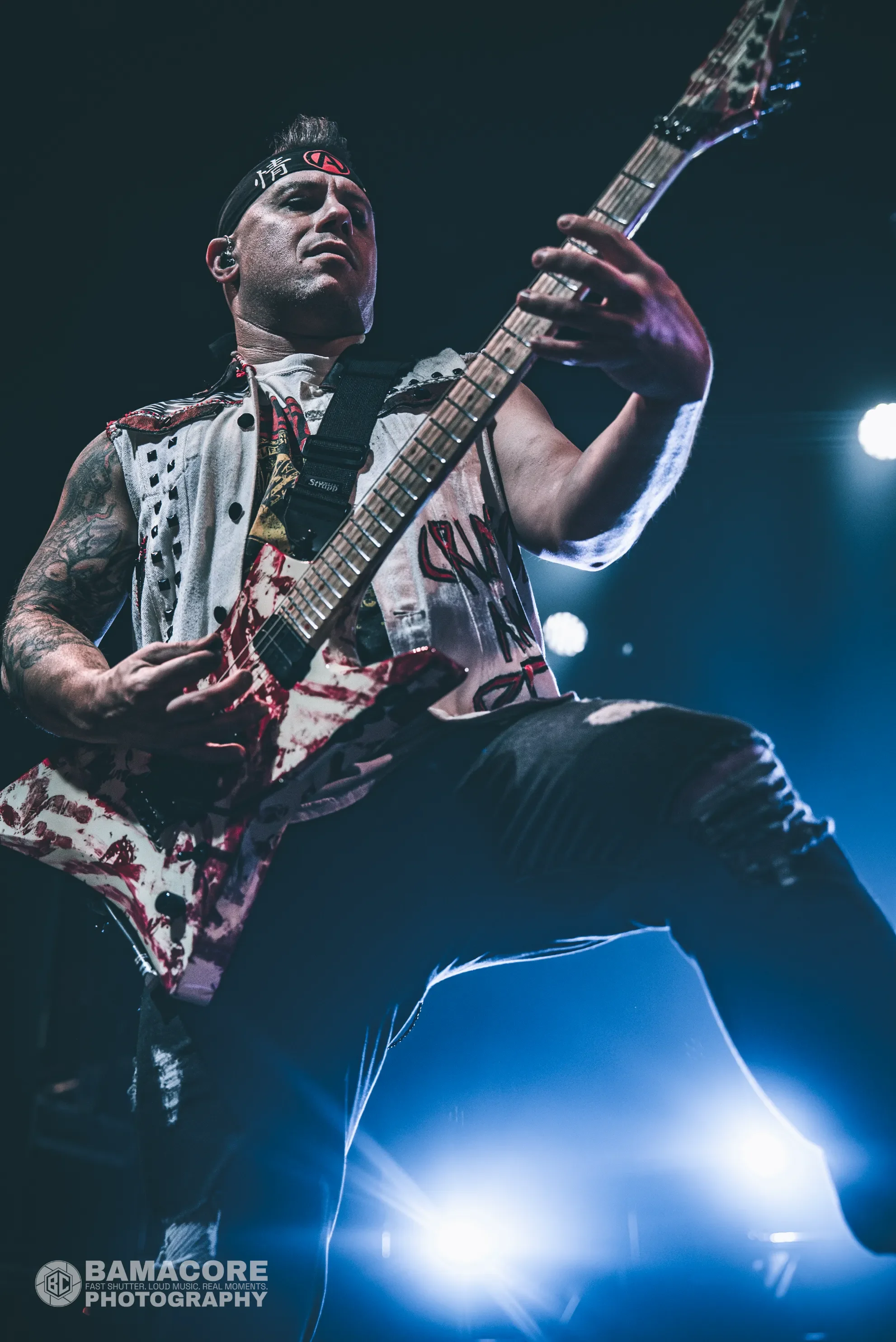 Atreyu performing at Iron City, Birmingham AL — concert photography by Bamacore