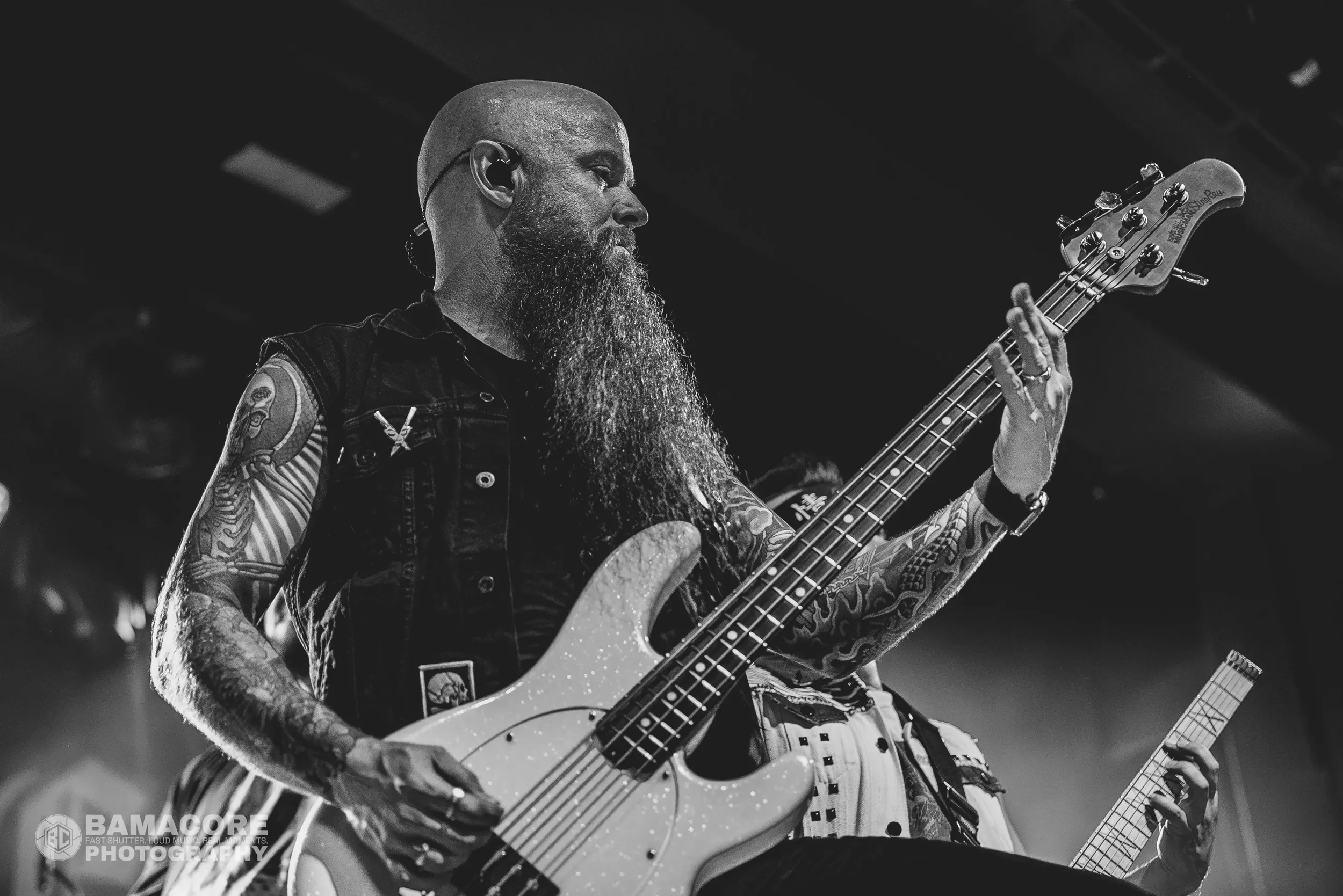 Atreyu performing at Iron City, Birmingham AL — concert photography by Bamacore