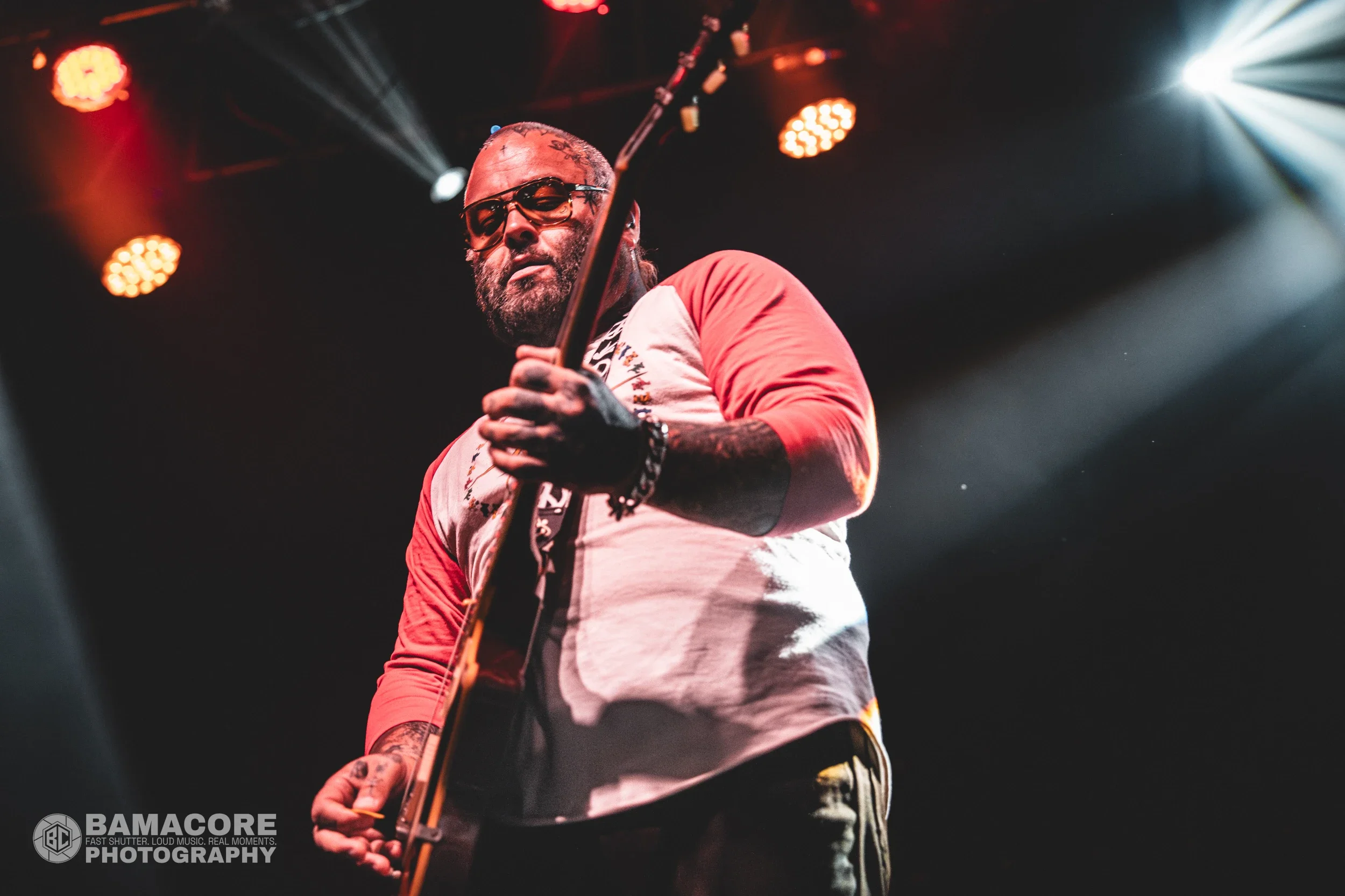 Thursday performing at Workplay, Birmingham AL — concert photography by Bamacore