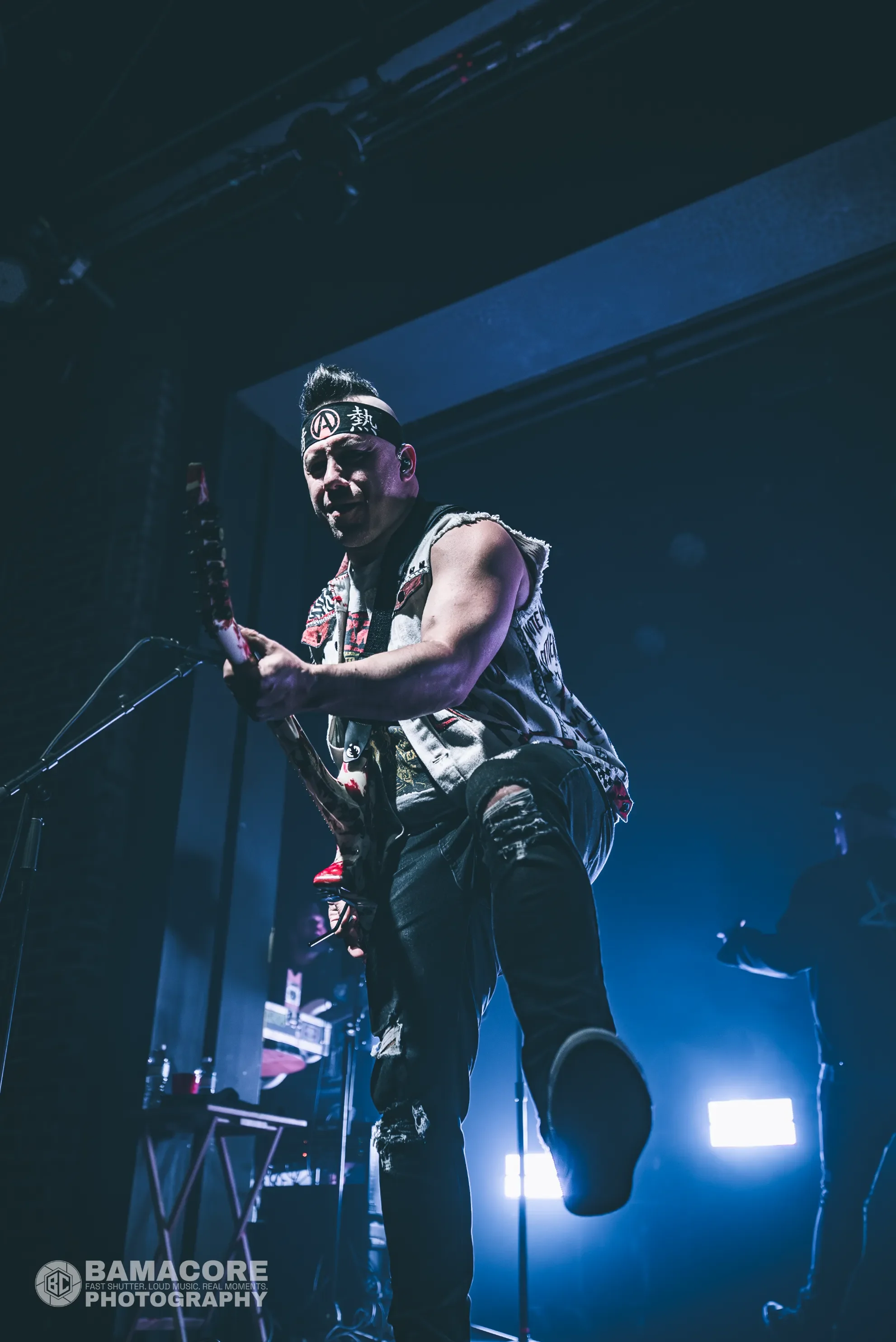 Atreyu performing at Iron City, Birmingham AL — concert photography by Bamacore