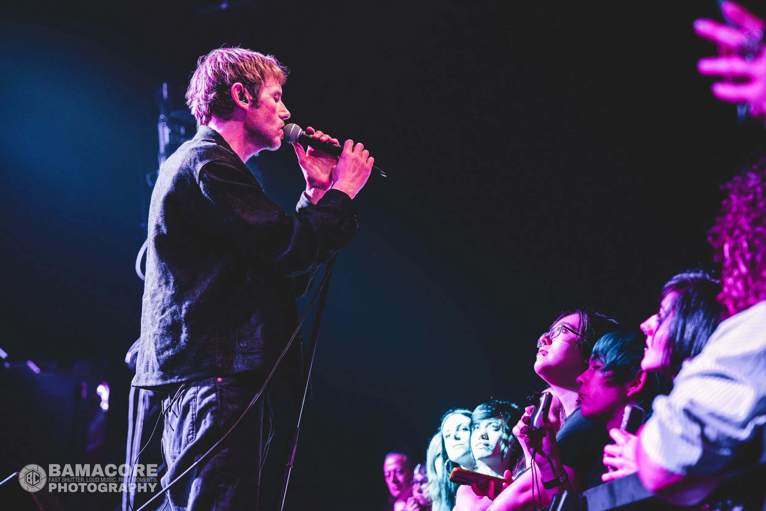 Thursday performing at Workplay, Birmingham AL — concert photography by Bamacore