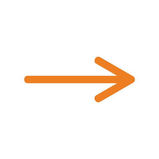 Orange right arrow icon.