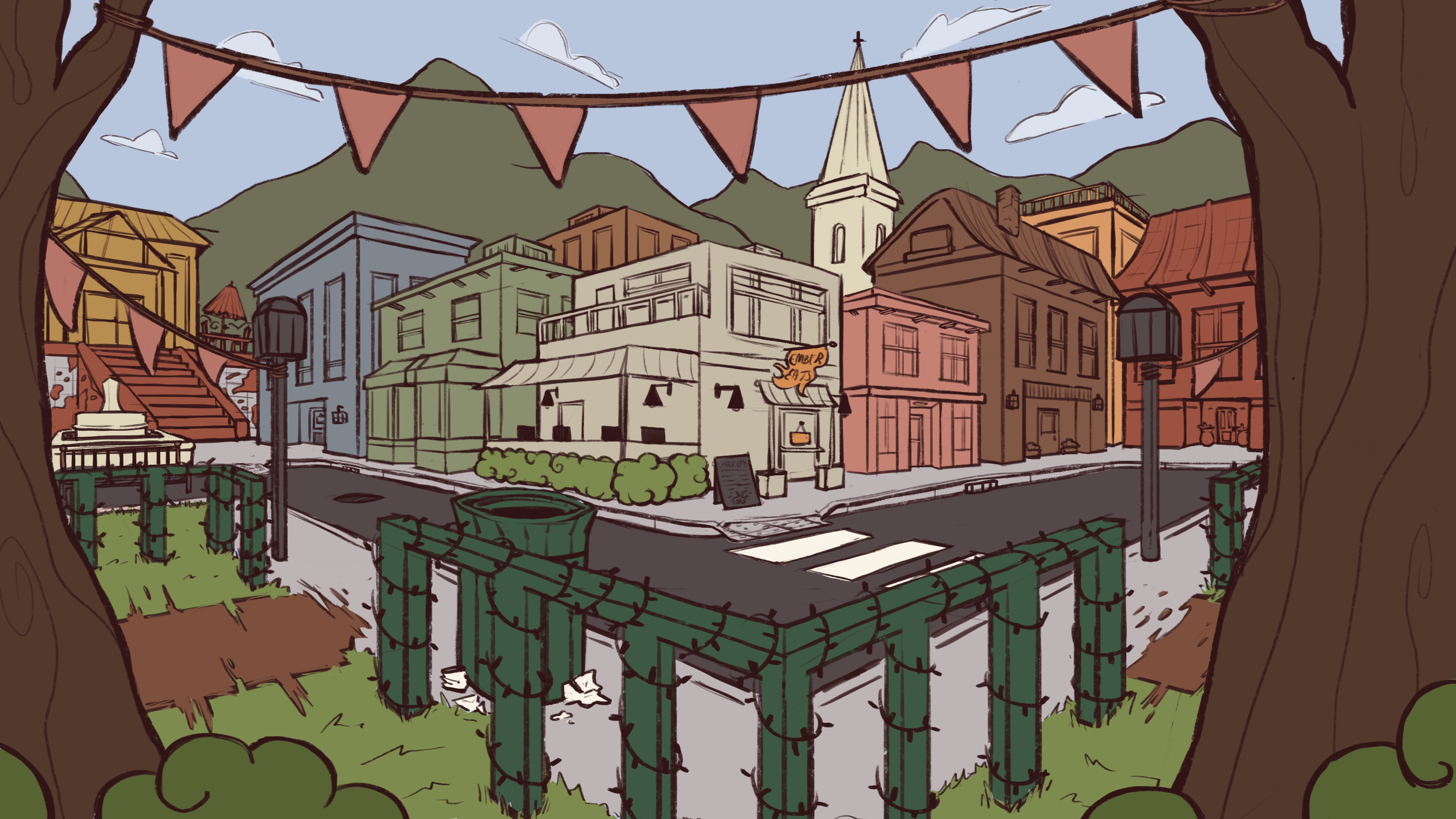 Modern_Town Flat Colors.png