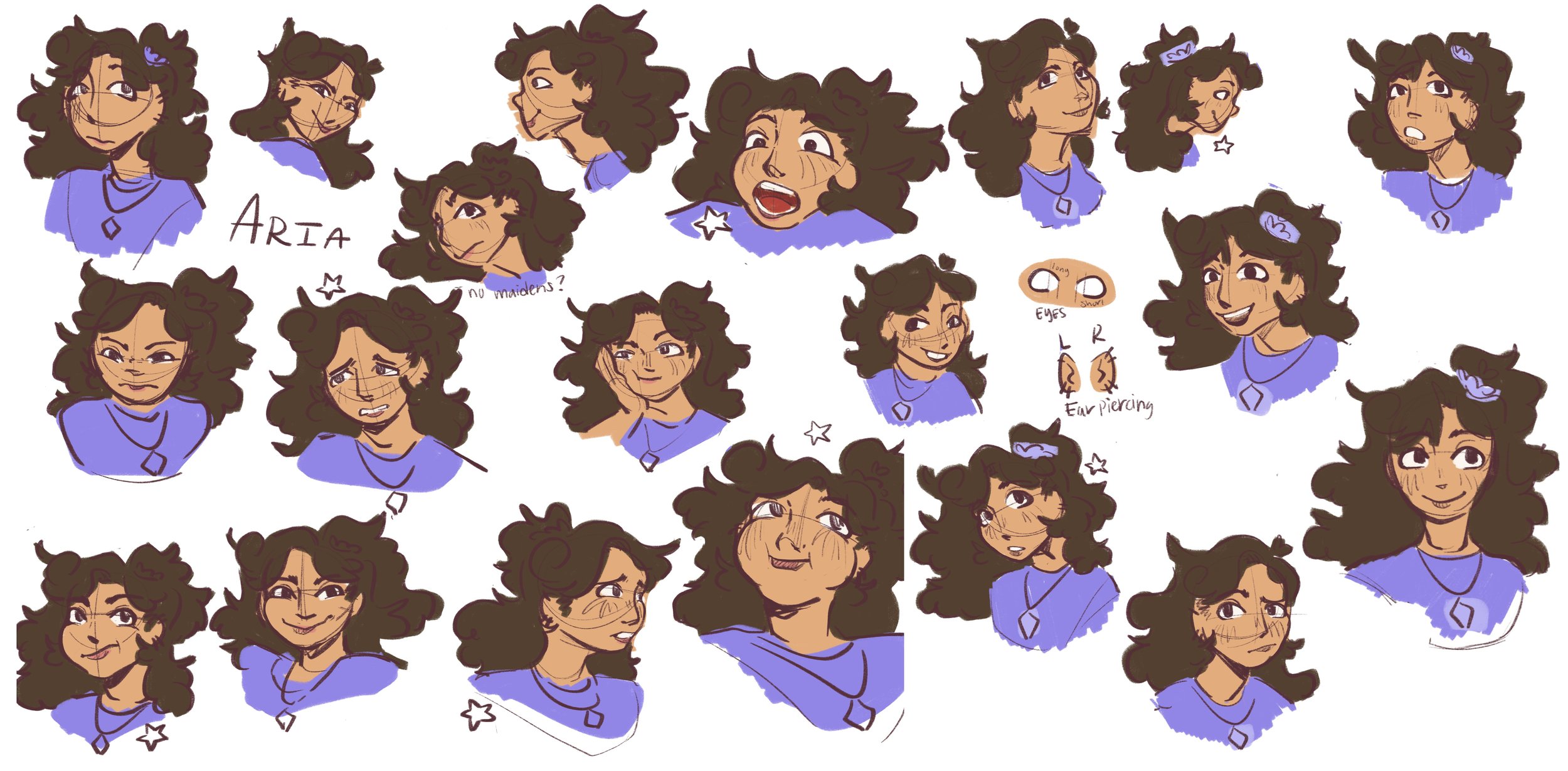 Aria Expression Sheet