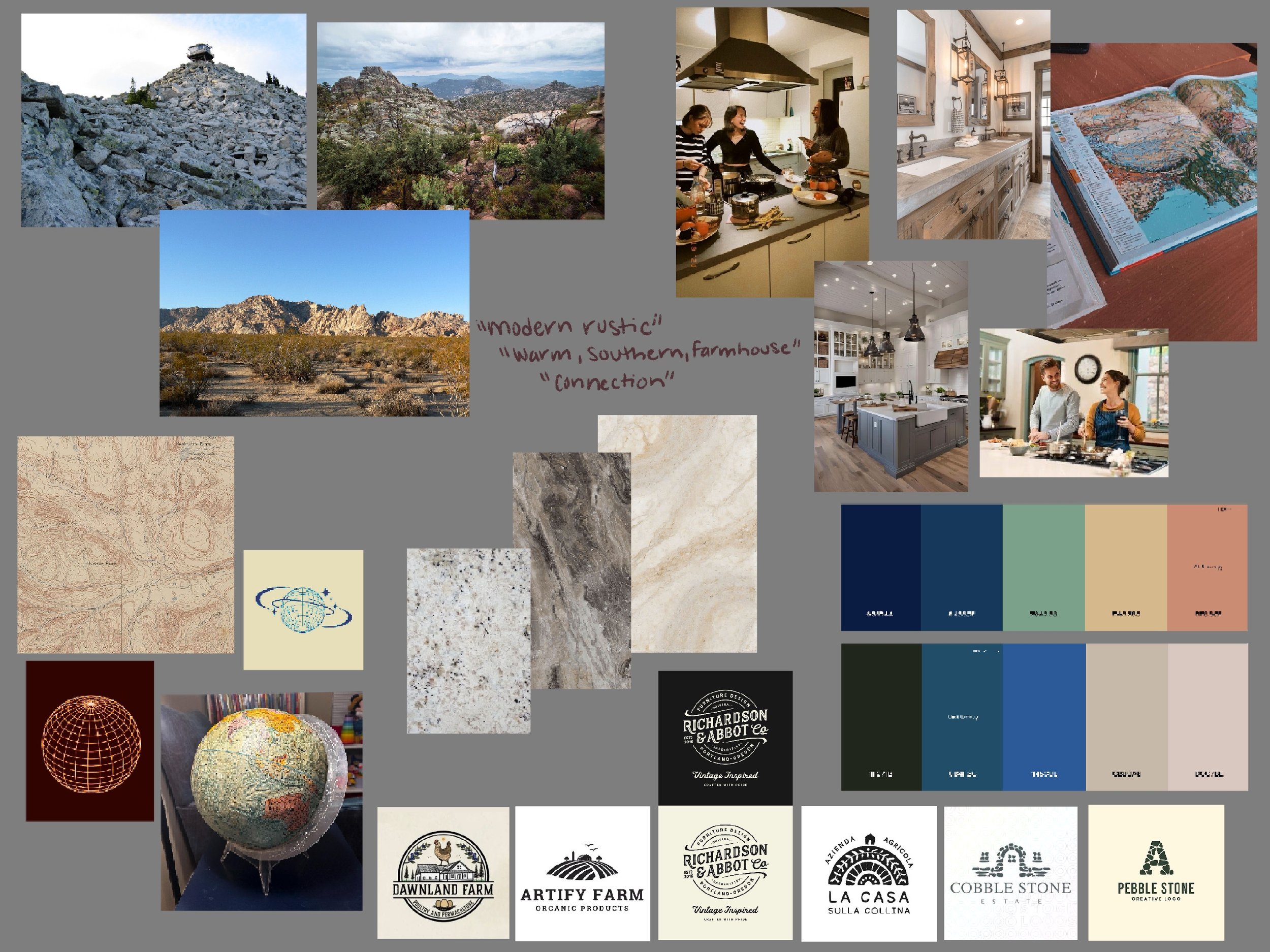 Logo moodboard