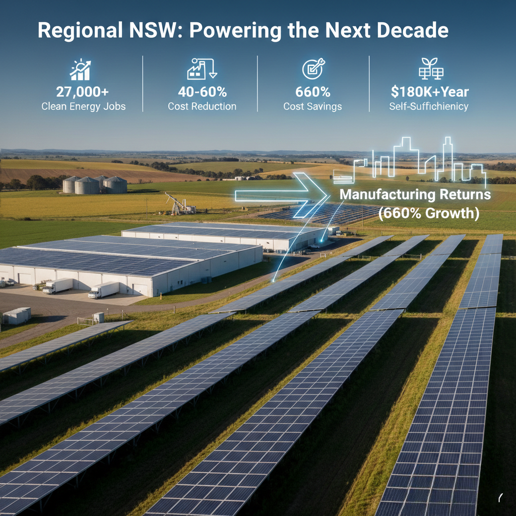 Powering the Regions: How Solar is Transforming Economic Growth in Regional NSW
