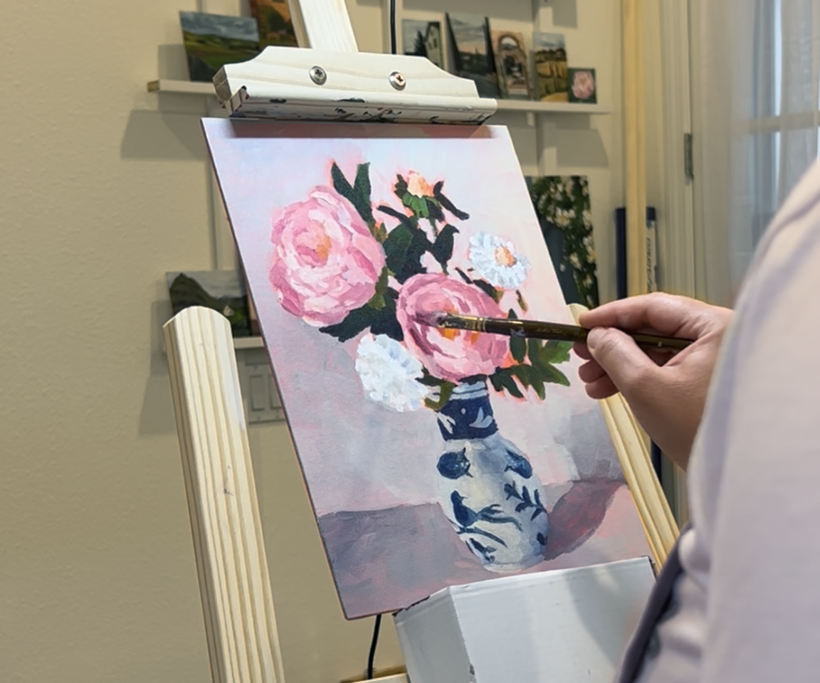 Fuschia Peonies In Progress.png
