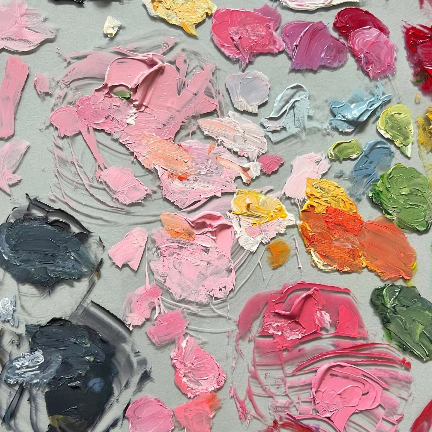 came down with a cold&hellip; so for now, visualizing the palette I get to mix up for my next day dream&hellip;