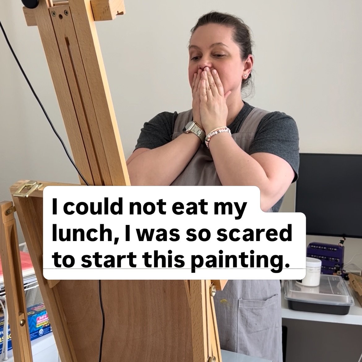 It&rsquo;s hard being vulnerable on here&hellip; But I am sharing my story, the realness of it. 

And honestly, I&rsquo;m not always sure I can do it. But I refuse to allow myself to give in to fear, and then I am soooo emotional when I get to the en