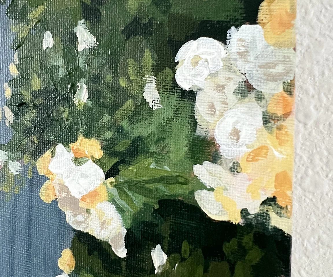 Garden Door 9x12 Landscape Painting-Detail 1.jpg