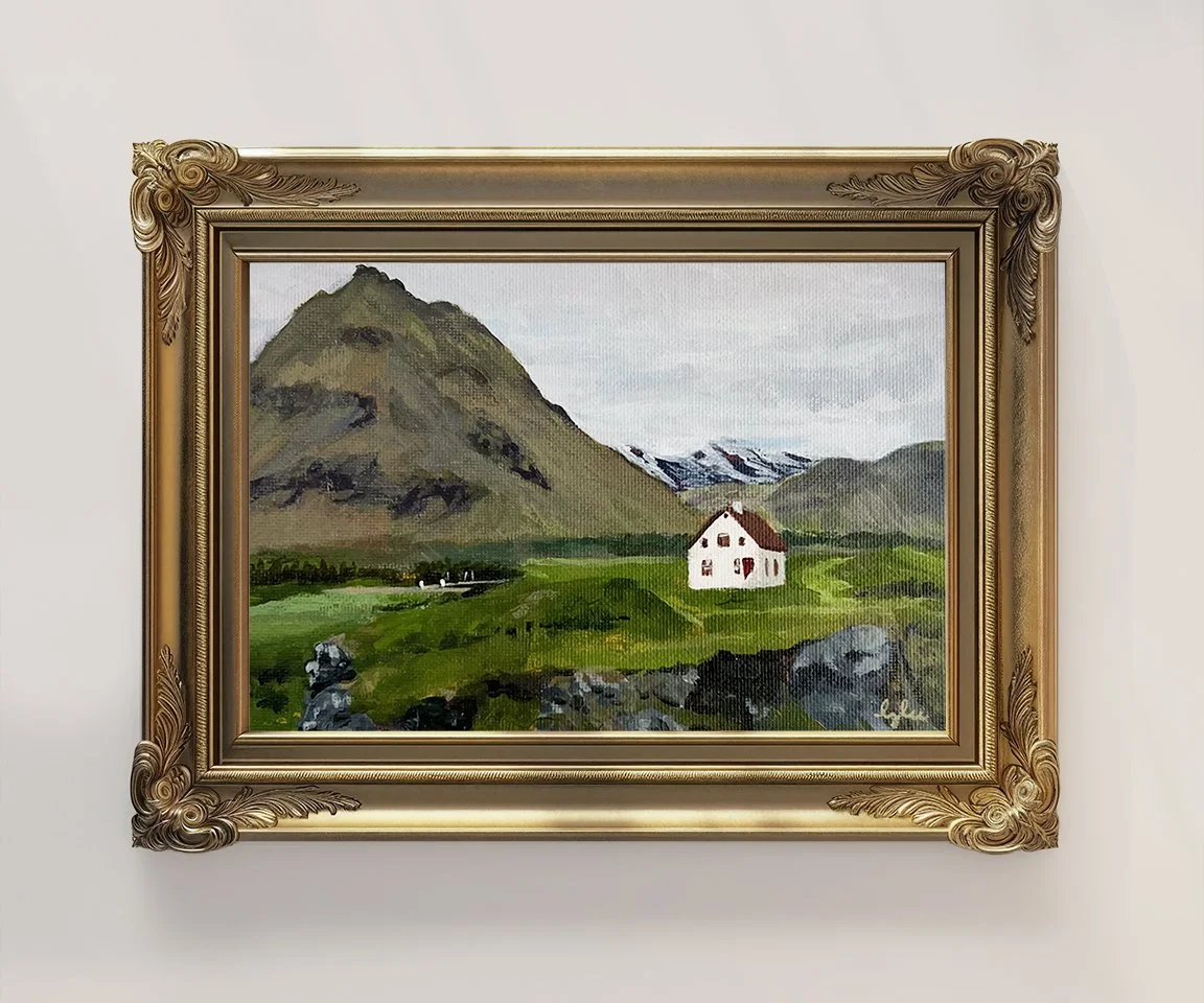 "Iceland Mountain Home"
