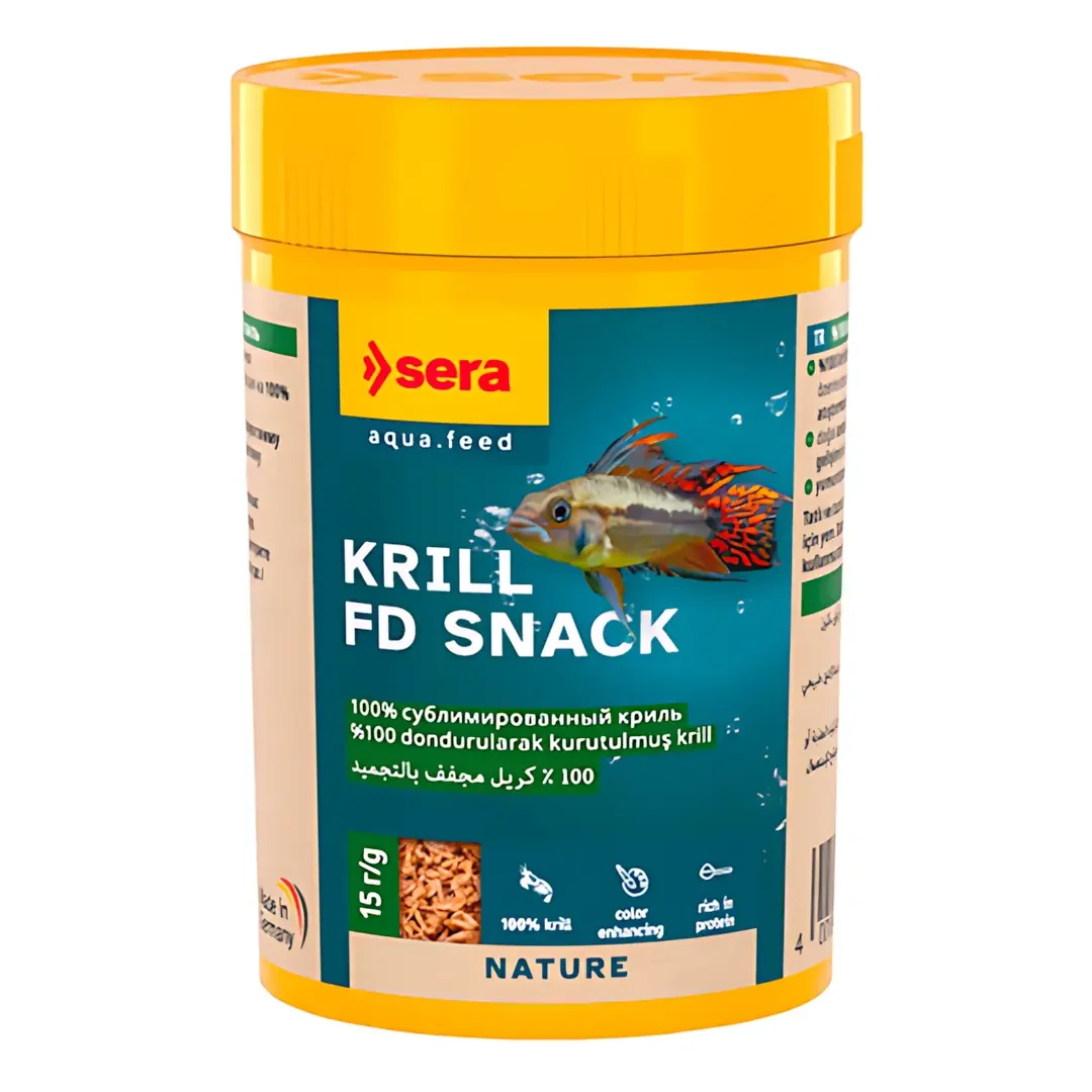sera Krill Freeze Dried Snack (15 g)