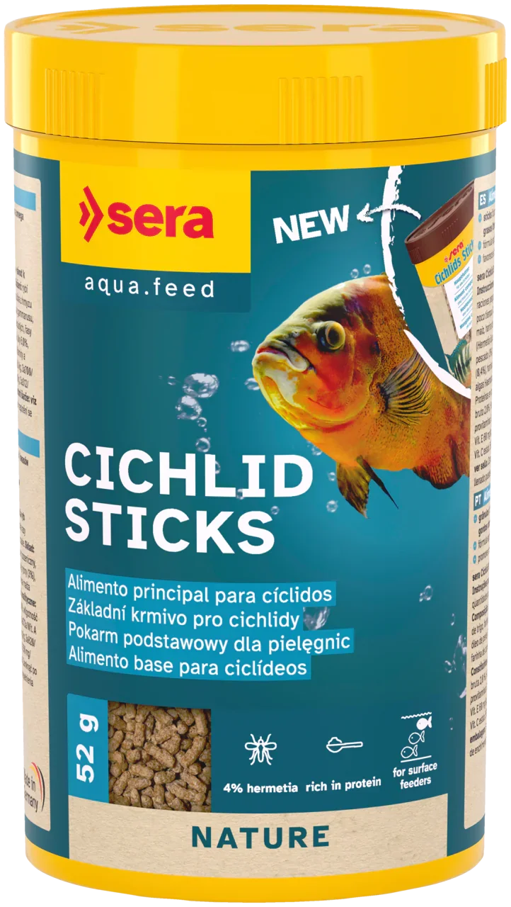 sera Cichlids Sticks Nature (52 g)
