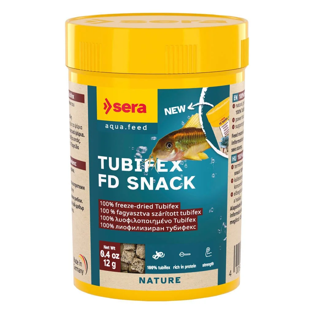 sera Tubifex Freeze Dried Snack (12 g)