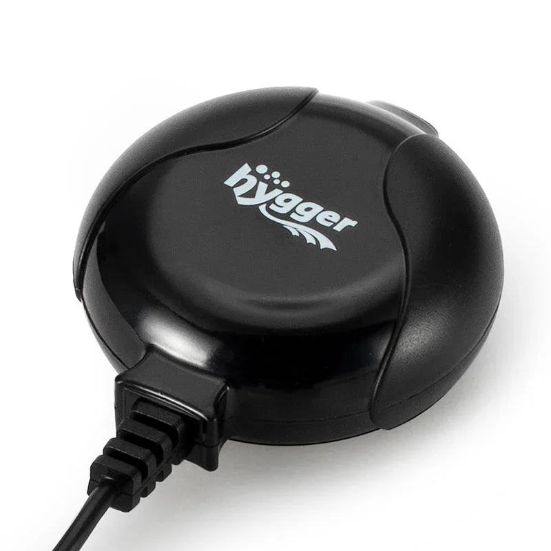 Hygger Mini Round Air Pump Black HG811