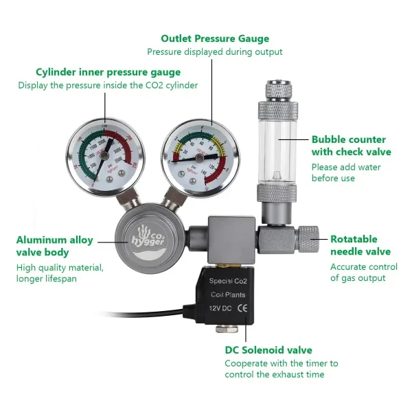 Hygger Aquarium CO2 Regulator HC003 5.webp