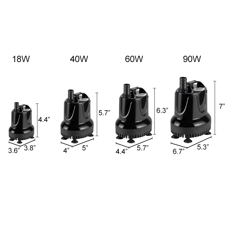 Hygger Multi Intake Pump HG919-4000