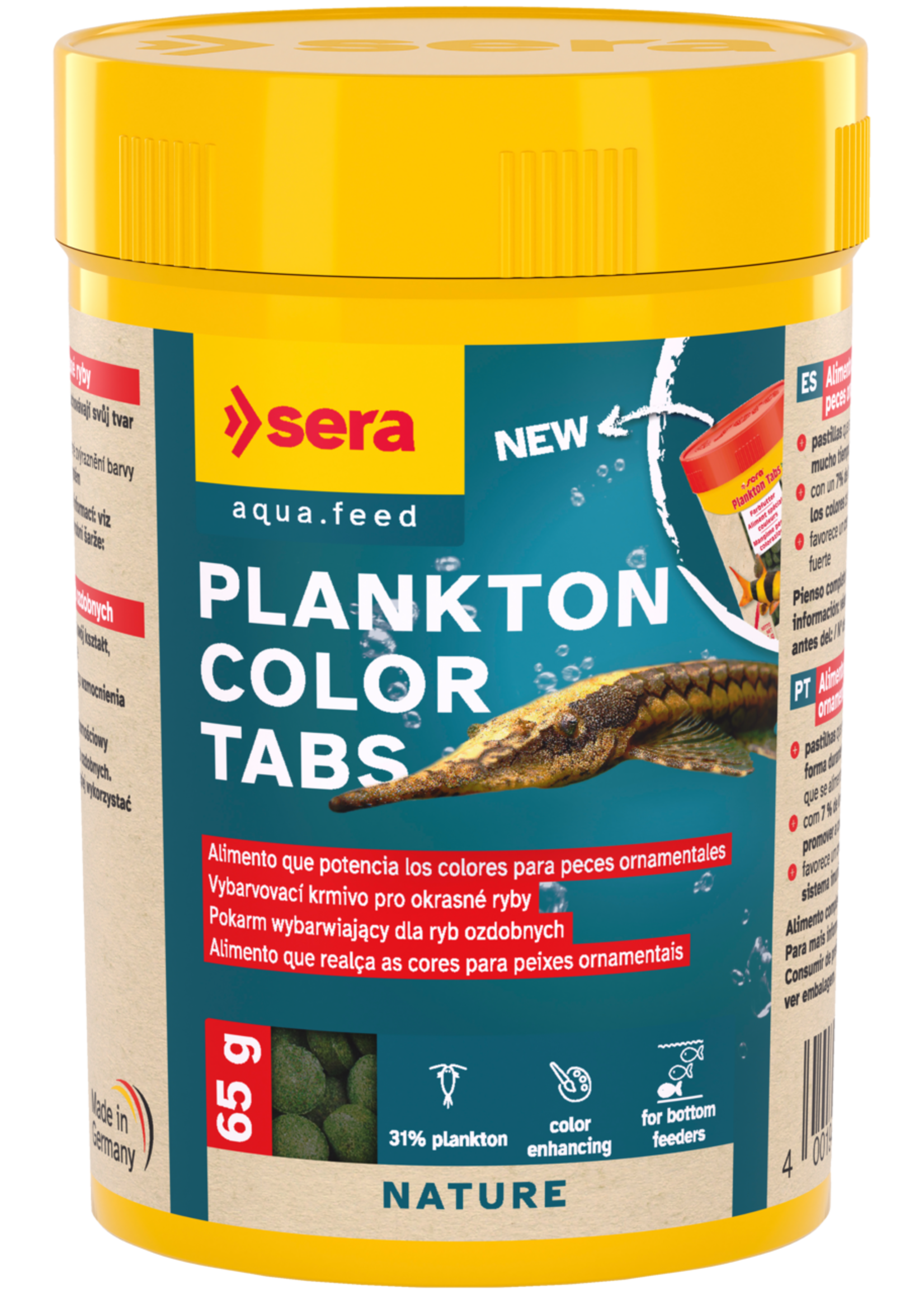 sera Plankton Color Tabs (65 g)