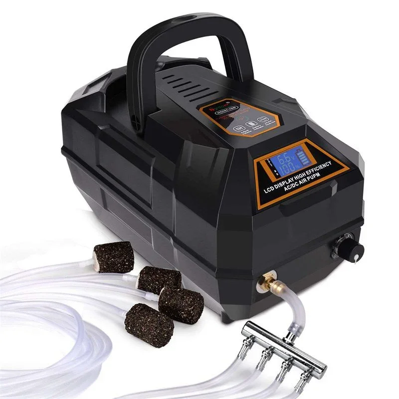 hygger Portable Rechargeable Air Pump Kit HG067-10W