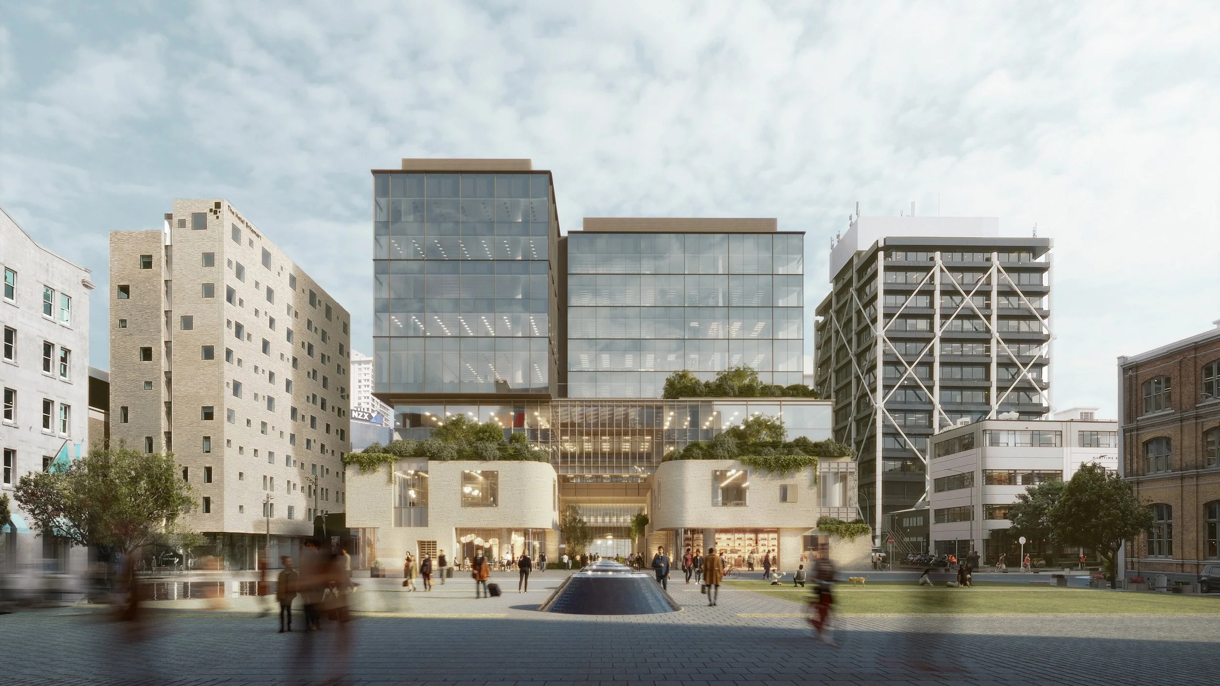 CHESHIRE ARCHITECTS  Britomart Central Auckland . NZ