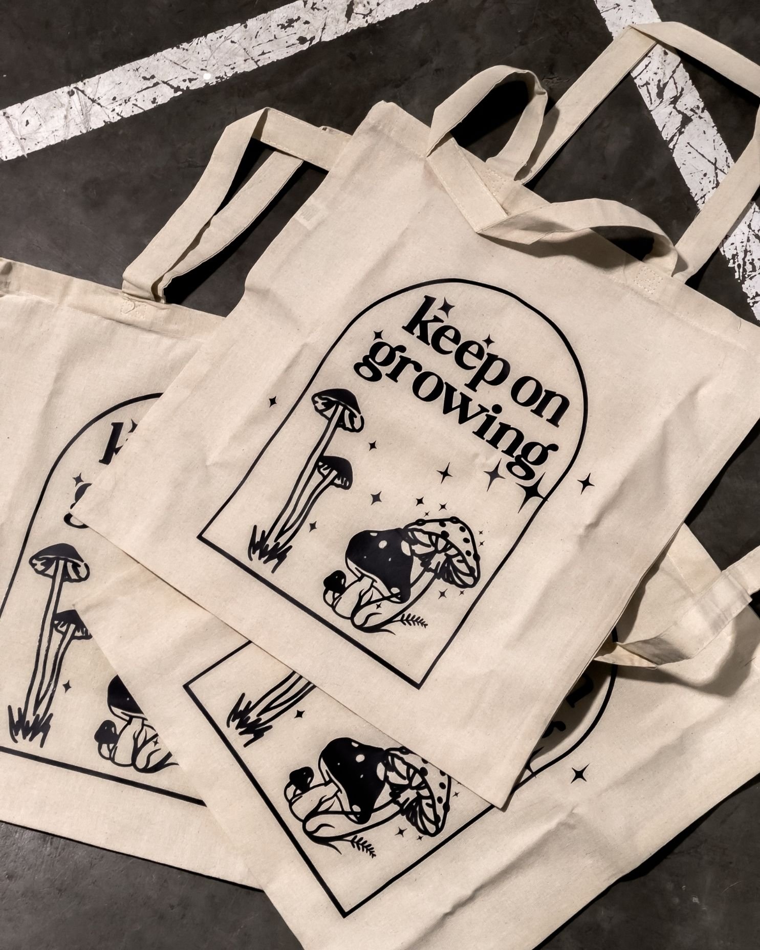 'Keep On Growing' - Tote Bag