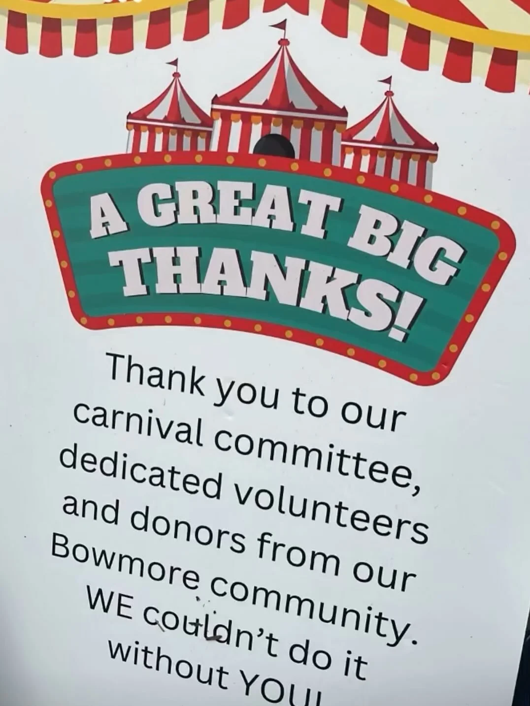 🎪🎪🎪 THANK YOU!! 🎪🎪🎪

Thank you to the organizers, volunteers, sponsors and attendees!! We had the best Fun Fair last night. 
Despite the threat of rain it held off and we had a phenomenal event.  What a blast! 🎉🎉🎉