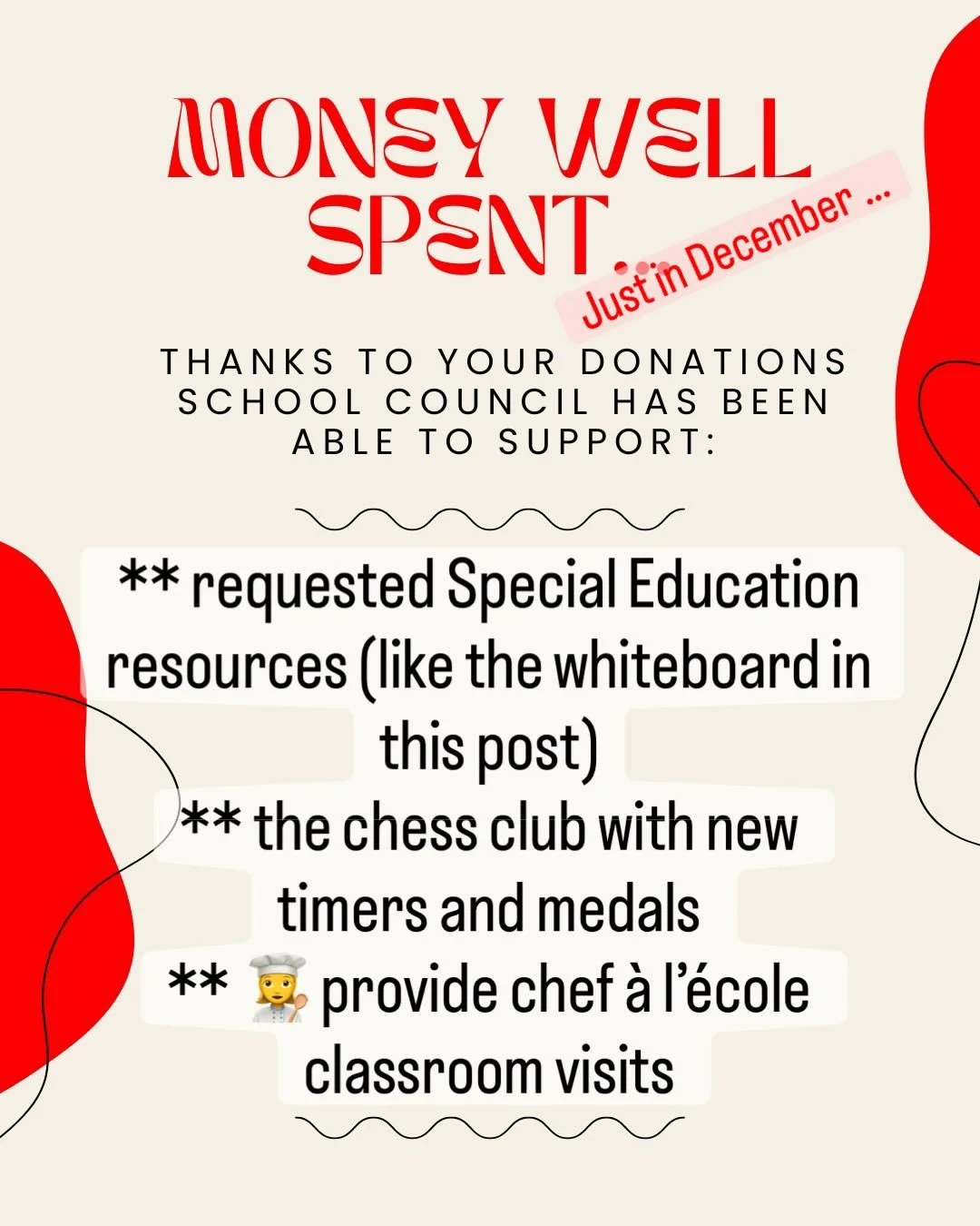 Thanks to your support staff, students and the Bowmore community are benefiting!! We want to &ldquo;show you the money&rdquo; so will be doing our best to highlight some of the amazing initiatives that have received funding from Council &hellip; the 