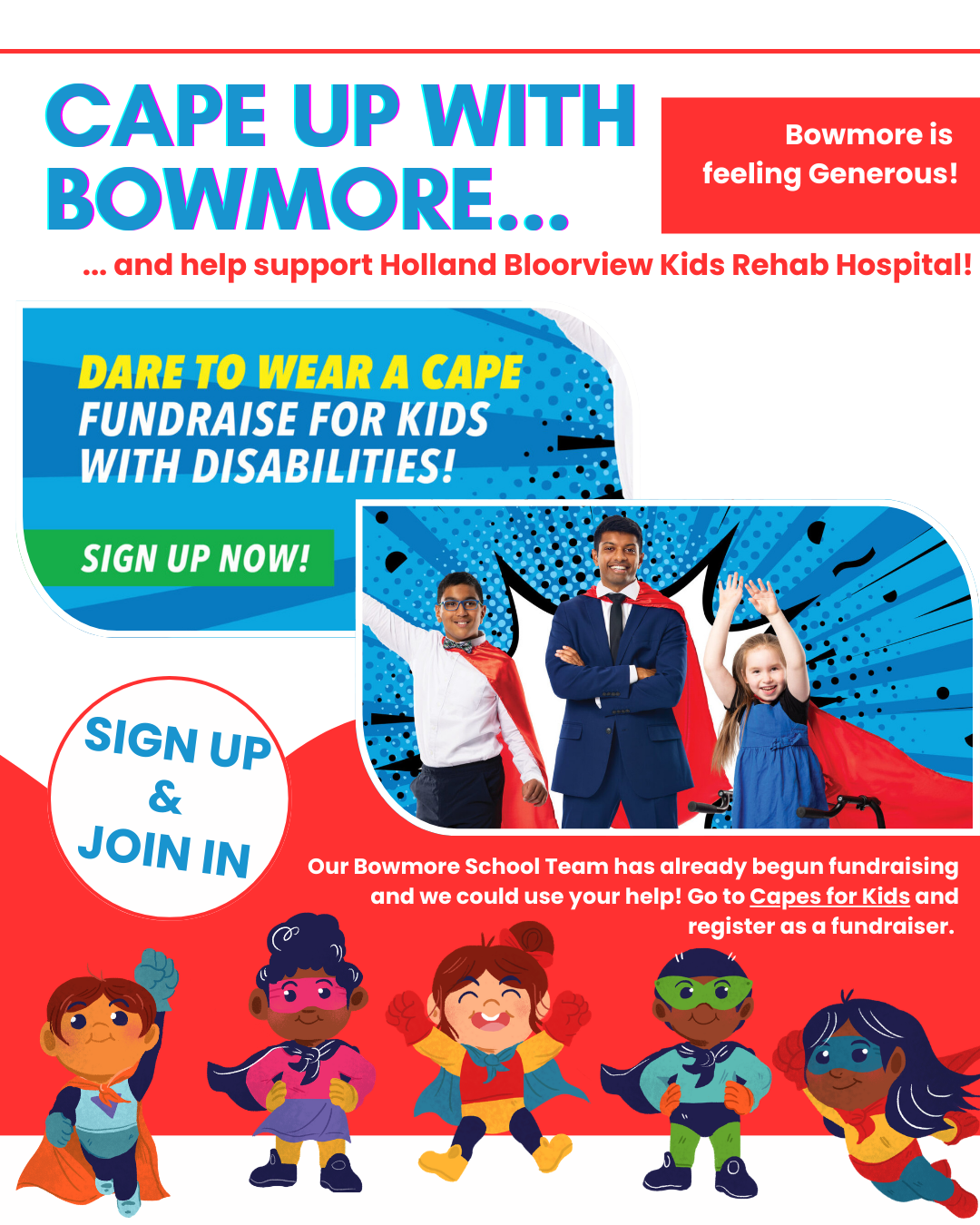 Join Bowmore in Supporting Capes for Kids!