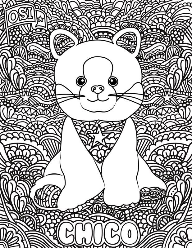 OSI, Chico Coloring Sheet