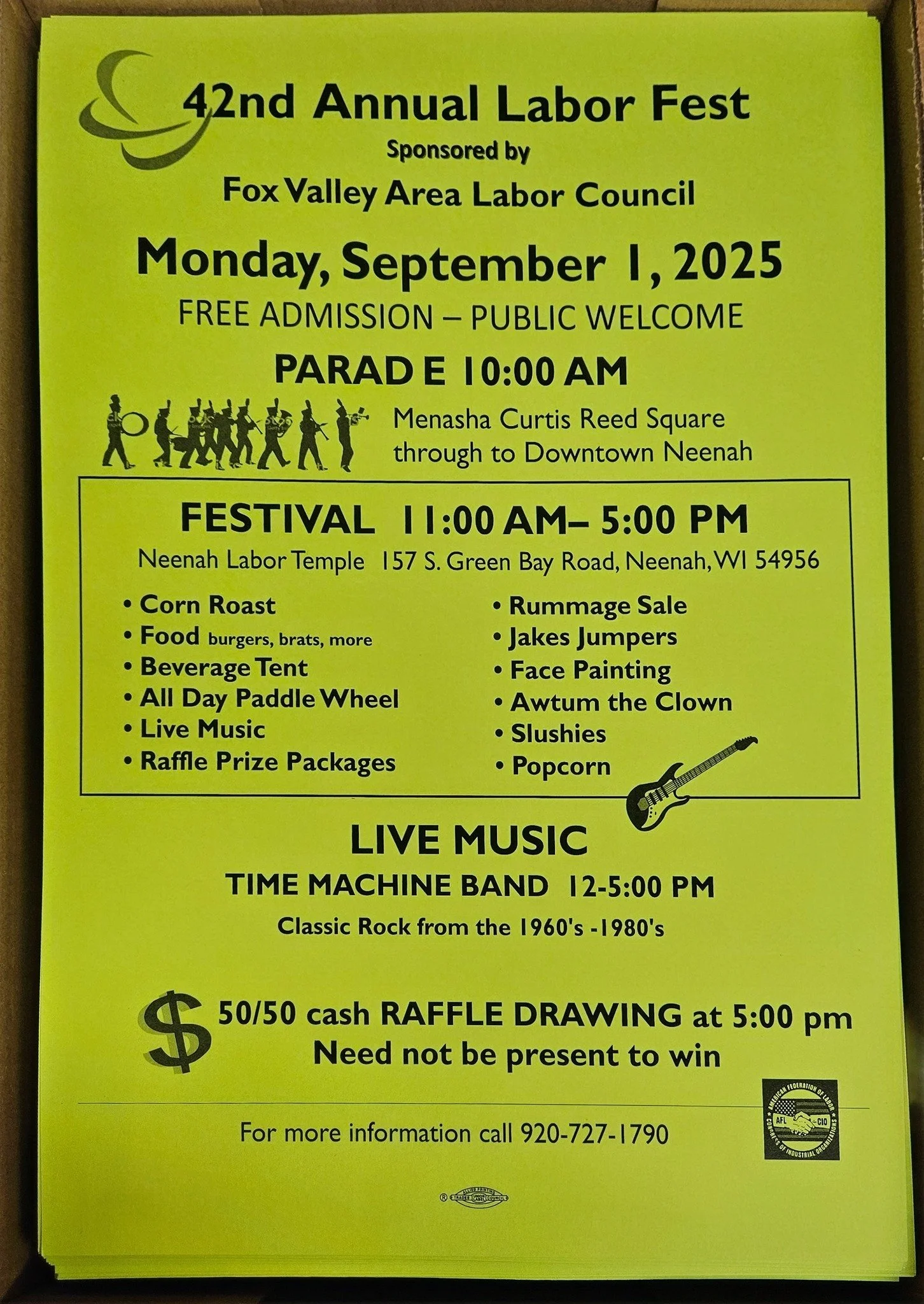 Labor Day Event