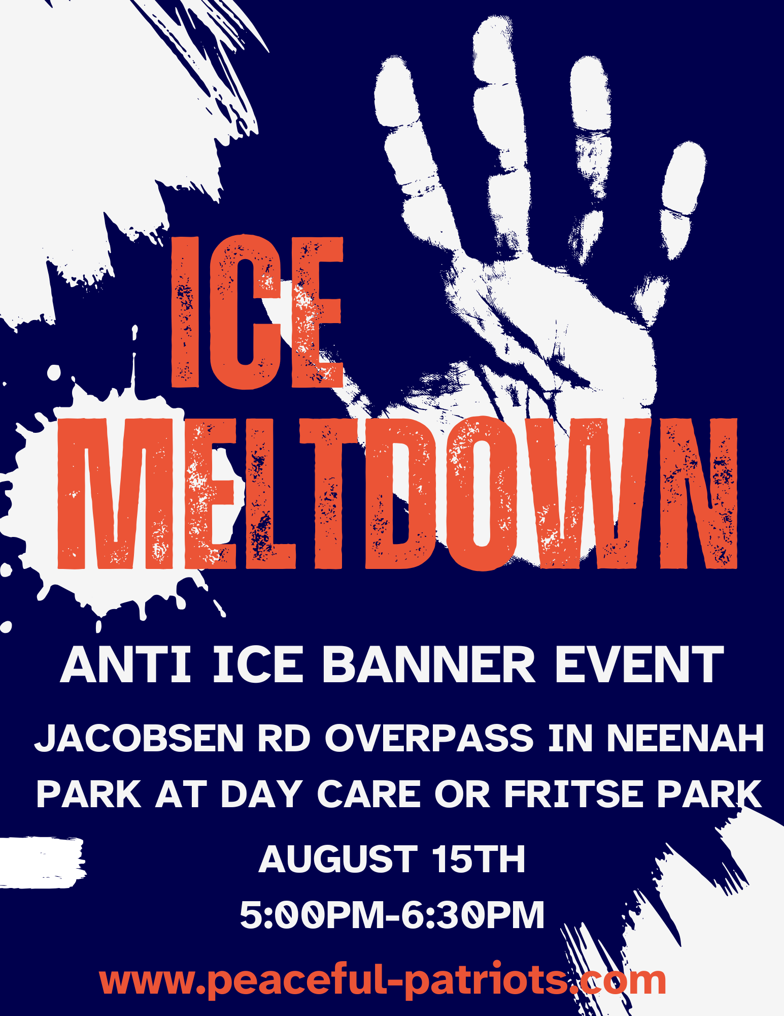 Anti ICE Overpass Event
