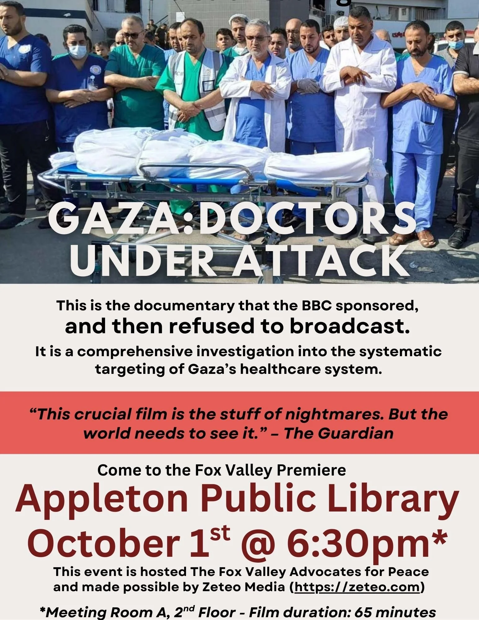 Gaza Movie Viewing