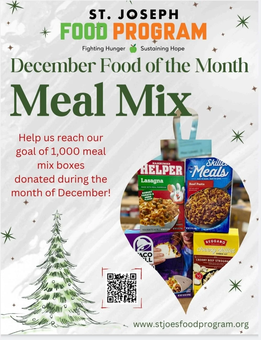 Last Day of St. Joe's Food Collection