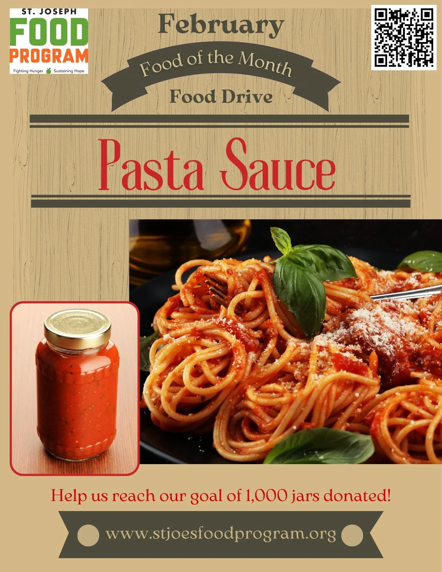 Last Day of St. Joe's Food Collection