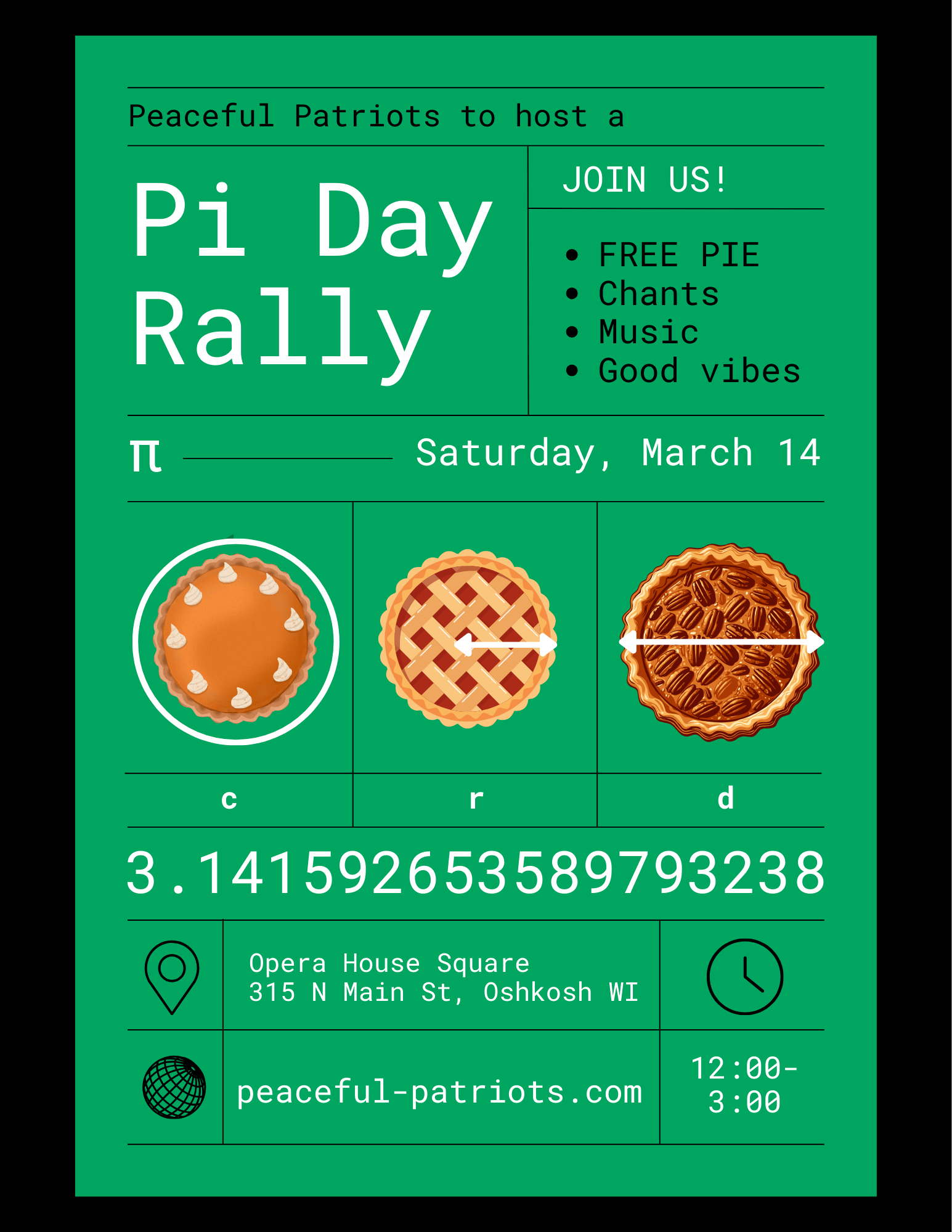 Pi Day Rally!